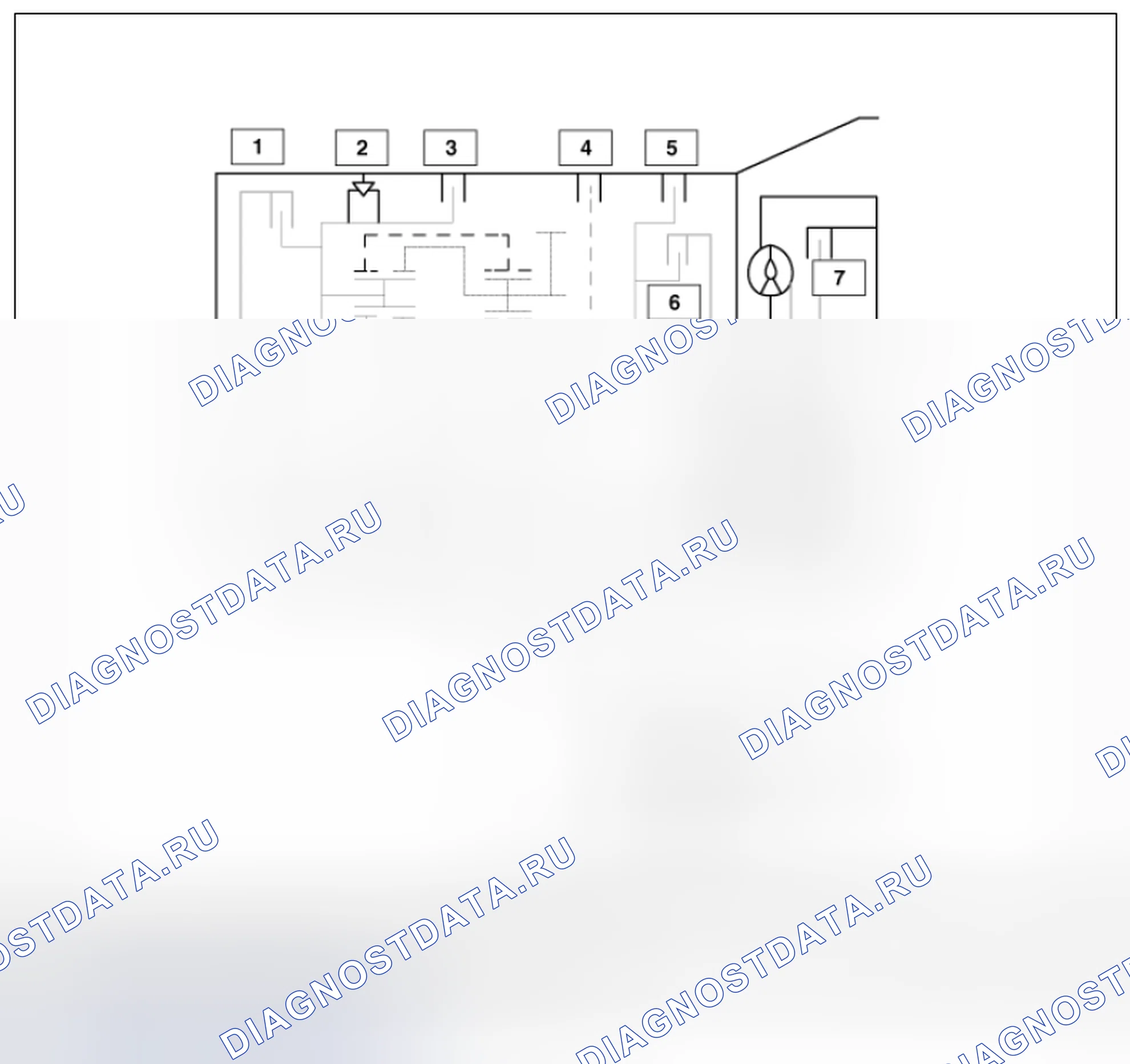 Рис. 42: Расположение компонентов. BMW 6 серия F06/F13/F12