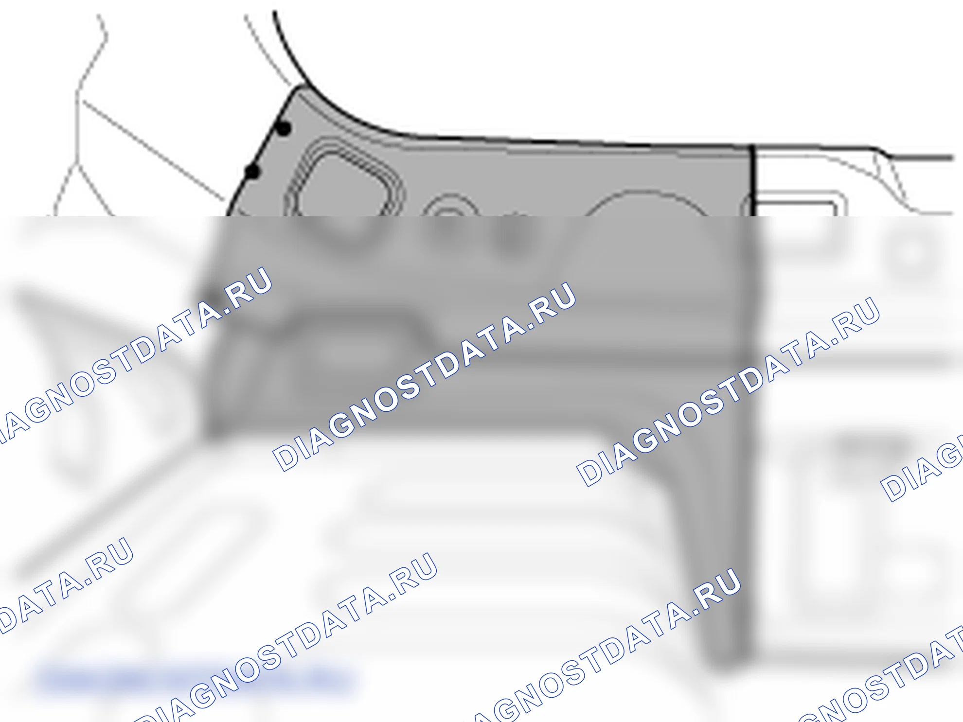 Снятие задней панели (частично). Hyundai GRAND i10/Xcent BA
