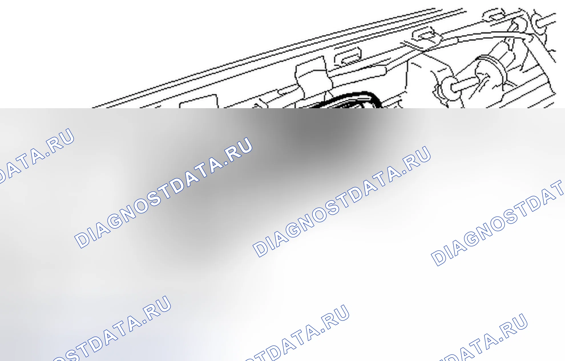 Рис. 828: ДЕМОНТАЖ. Toyota Highlander II рестайлинг