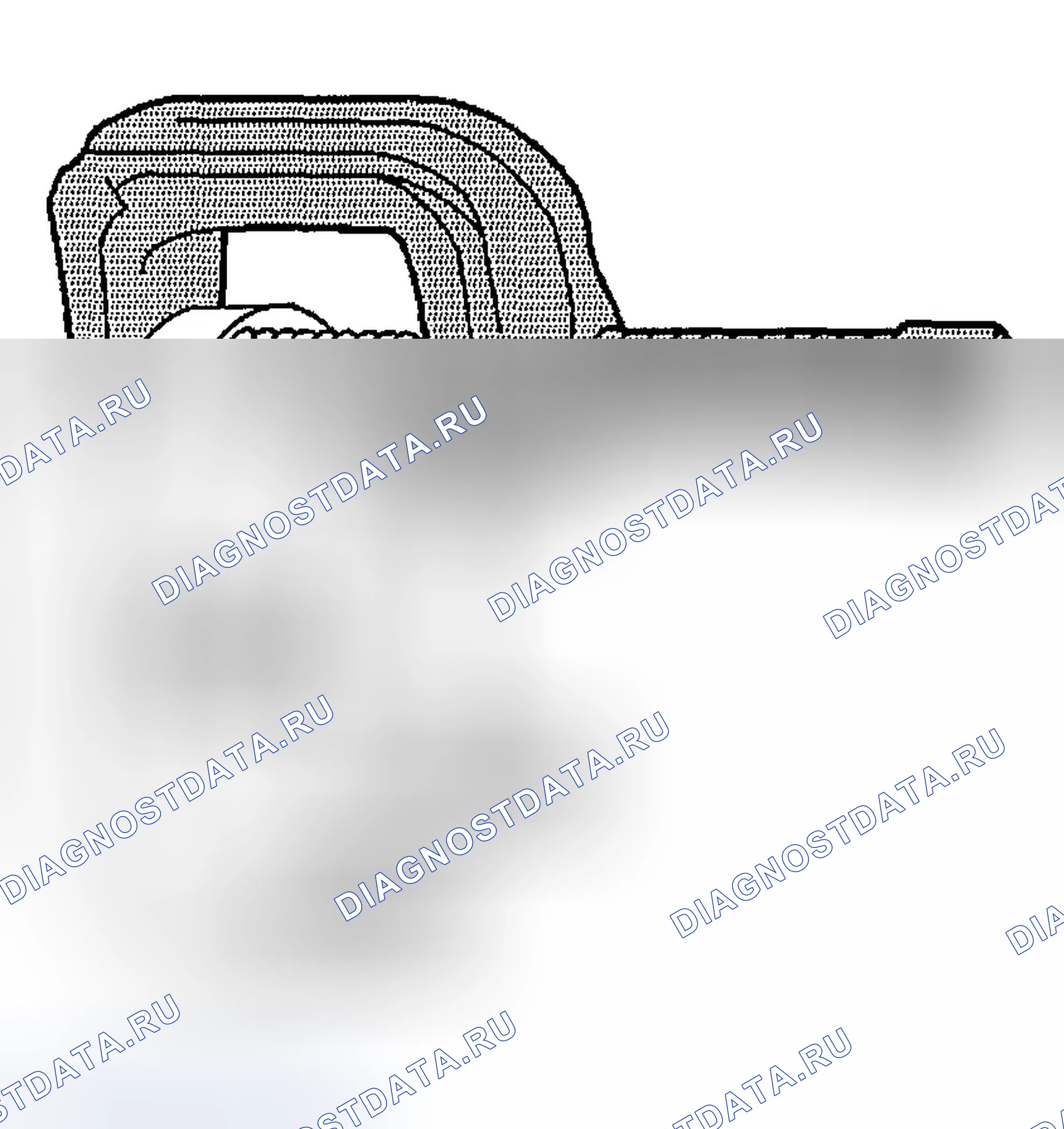 Рис. 4: Порядок демонтажа. GMC Savana Special G3500 