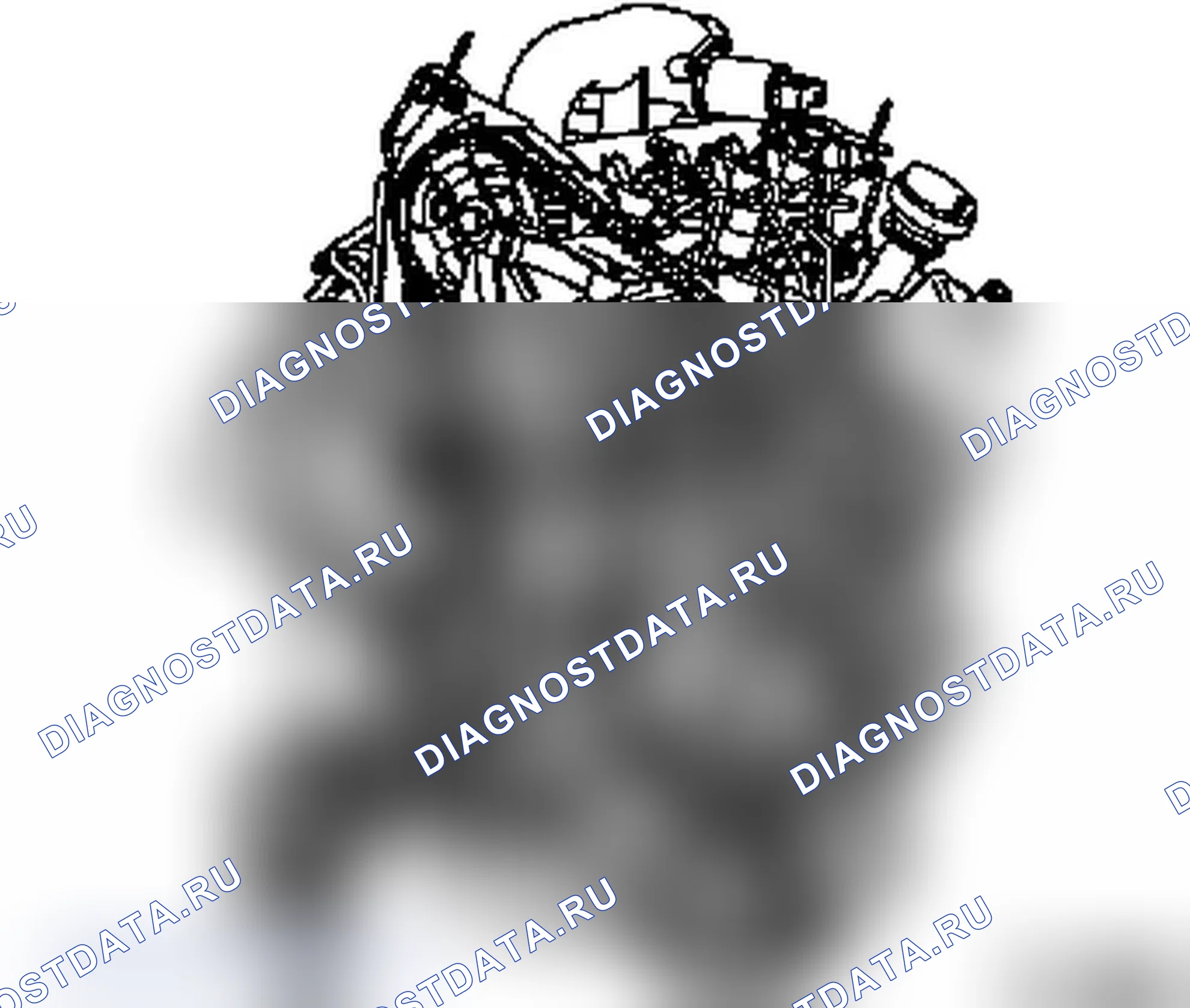 Замена натяжителя и направляющего шкива приводного ремня газораспределительного механизма. Opel Movano A