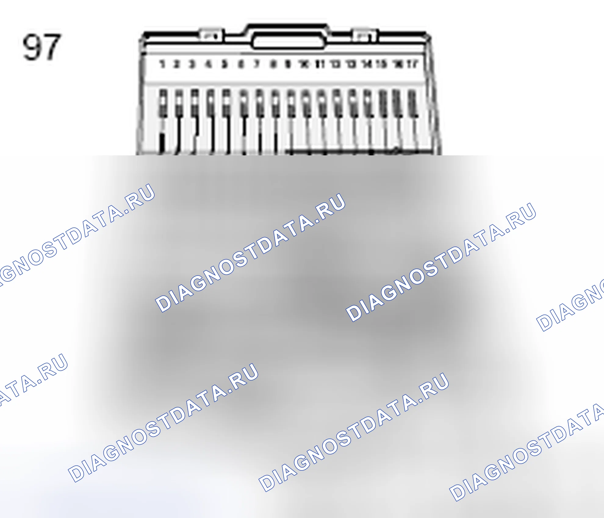 Рис. 4: Набор измерительных инструментов № 9684. Kia Optima IV рестайлинг
