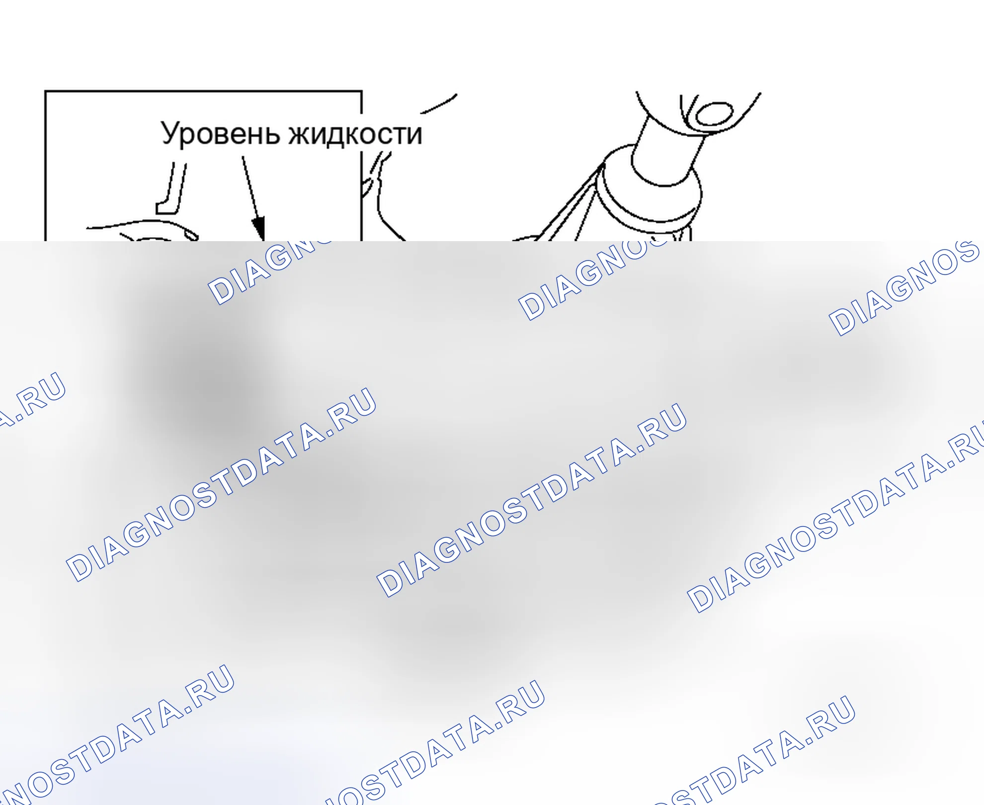 Рис. 46: УТЕЧКА И УРОВЕНЬ ЖИДКОСТИ. Honda Odyssey I