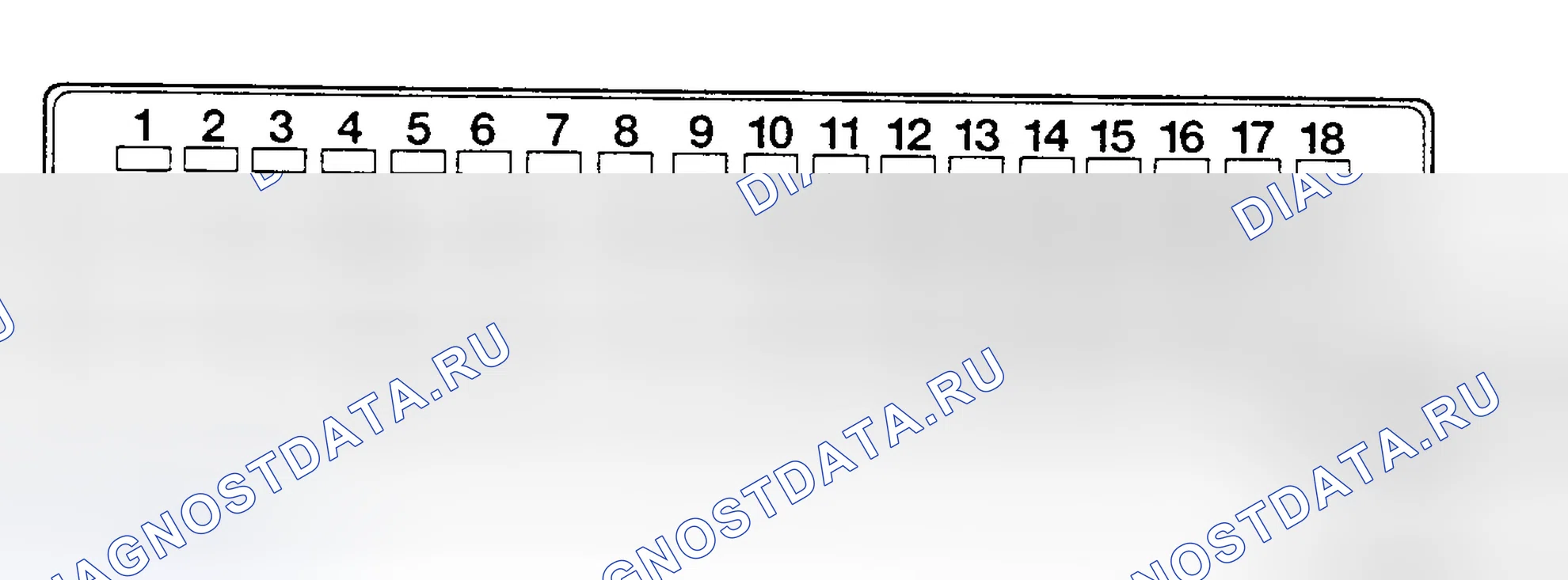 Рис. 6: ИДЕНТИФИКАЦИЯ ЦЕНТРА РАСПРЕДЕЛЕНИЯ ЭЛЕКТРОЭНЕРГИИ ПОД КАПОТОМ. Dodge Grand Caravan III