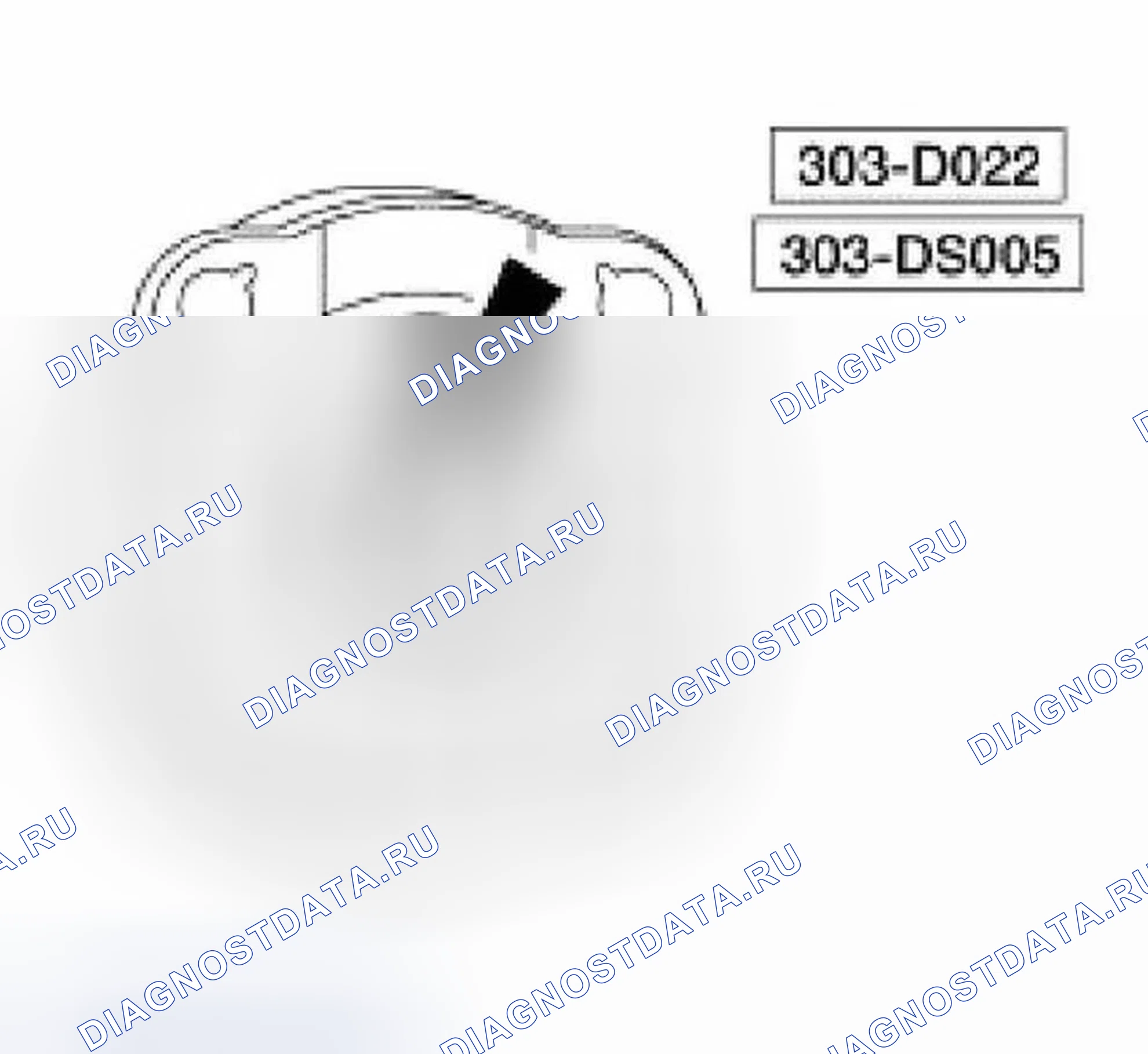 Рис. 302: Позиция 35: Втулка Разборка Примечание. Ford Pickup F150 