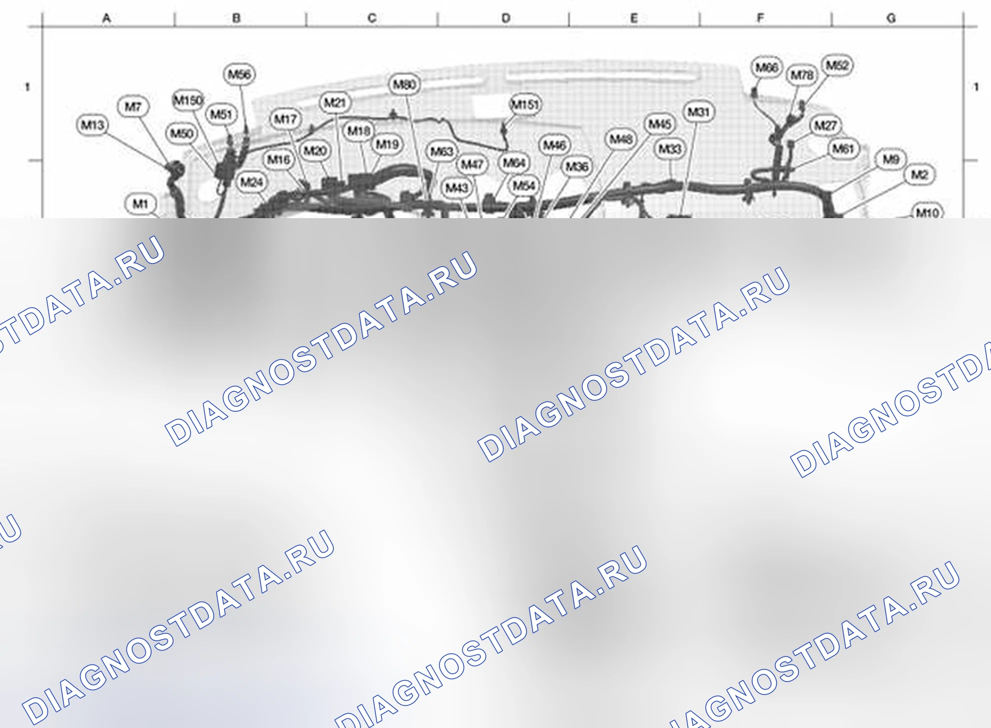 Рис. 146: ГЛАВНАЯ ОБВЯЗКА. Nissan Altima L32