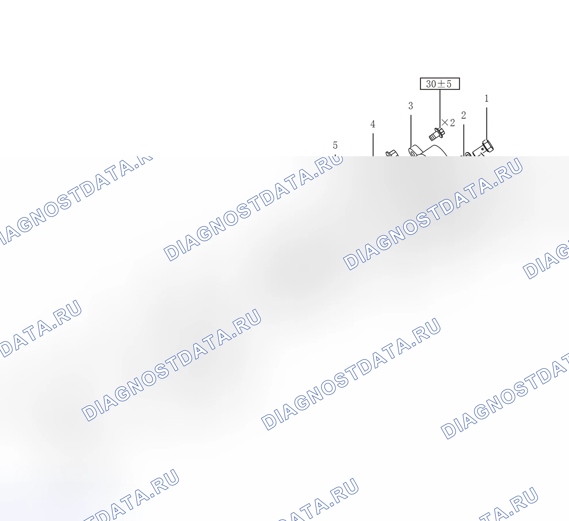 Схема расположения тормоза передних колёс — Great Wall Wingle-5. Great-Wall Wingle 5 I
