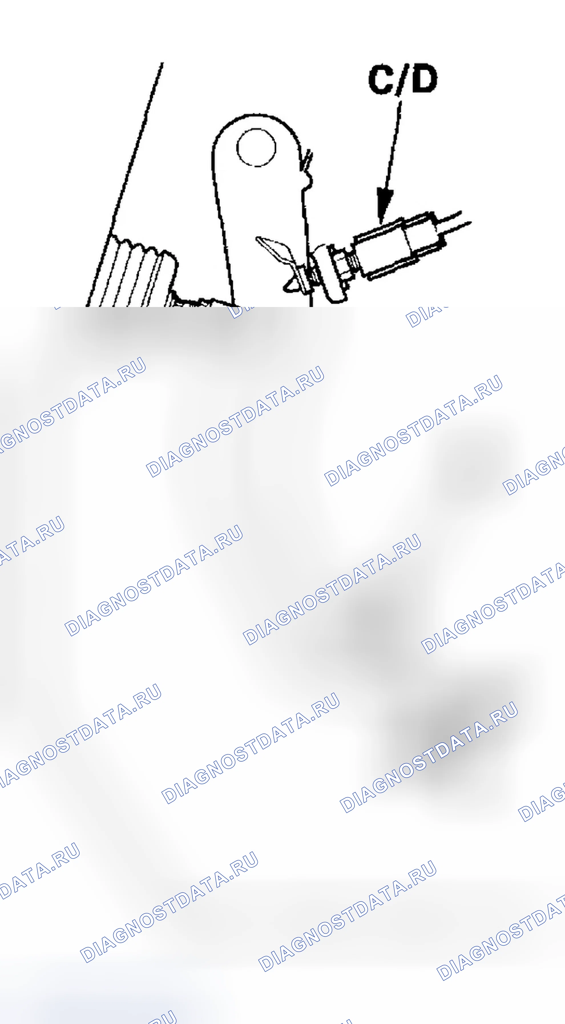 Рис. 117: Педаль Free Play. Honda Accord VII рестайлинг