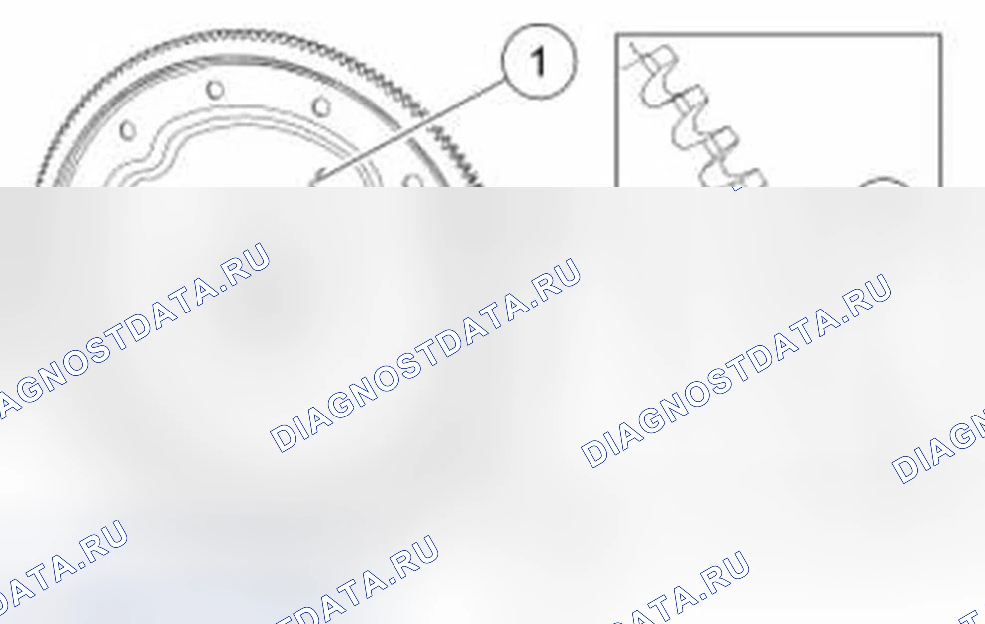 Рис. 341: Проверка упругих пластин. Ford Fiesta Mk6