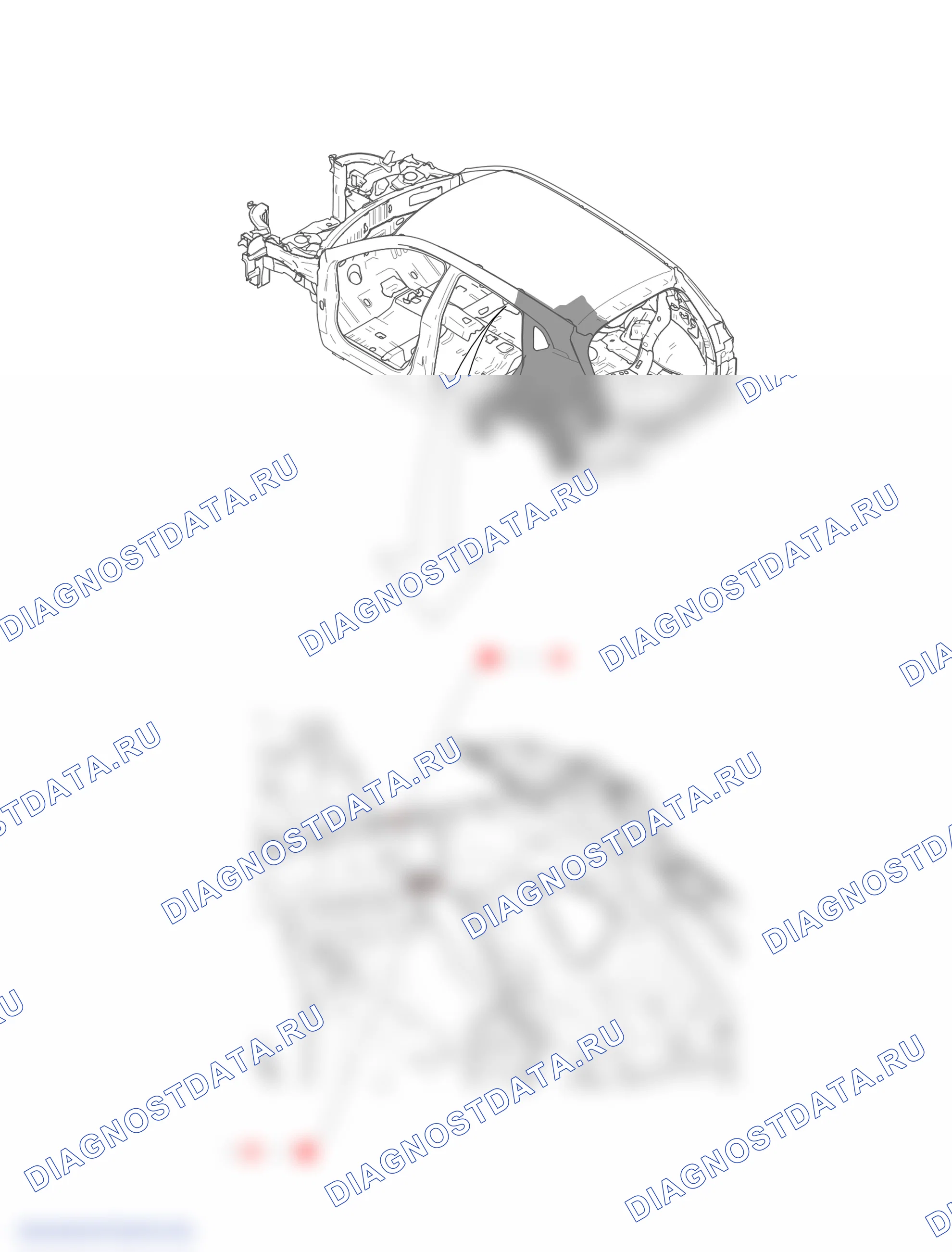Узел внутренней плиты колонны C — Haval H2. Haval H2 I