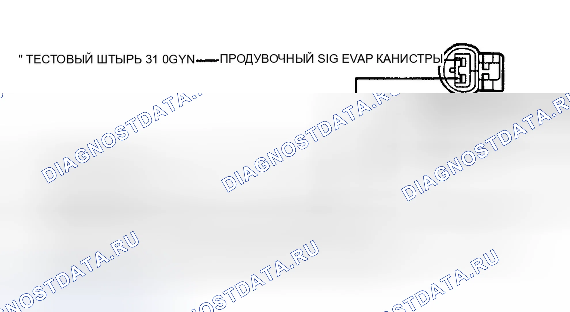 Рис. 16: Схема продувки канистры (CANP). Ford Cab & Chassis F350 