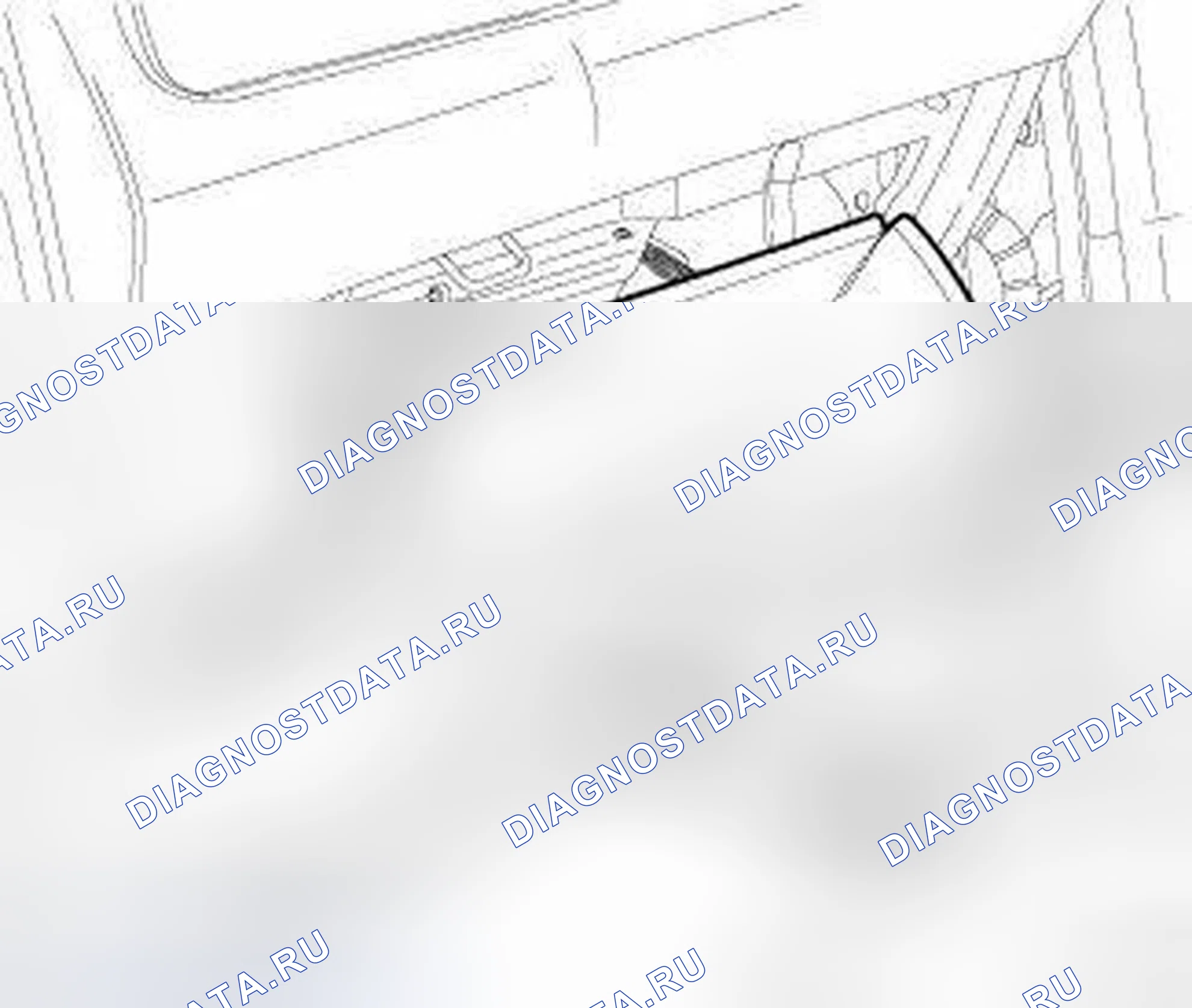 Рис. 110: НИЖНИЙ ПЕРЧАТОЧНЫЙ ЯЩИК. Chrysler Town & Country V рестайлинг