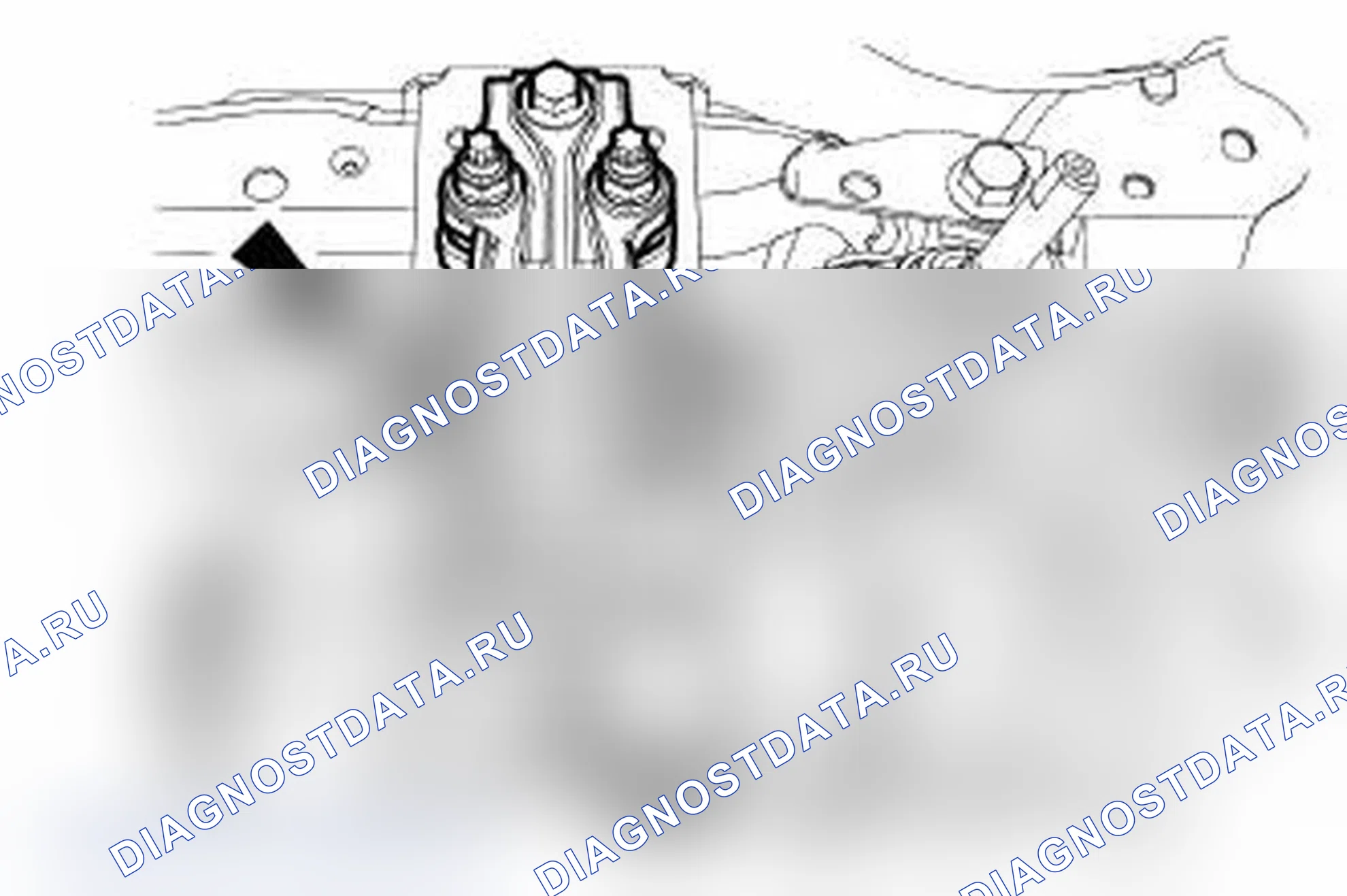 Рис. 8: Демонтаж и монтаж. Ford Escape I рестайлинг 2