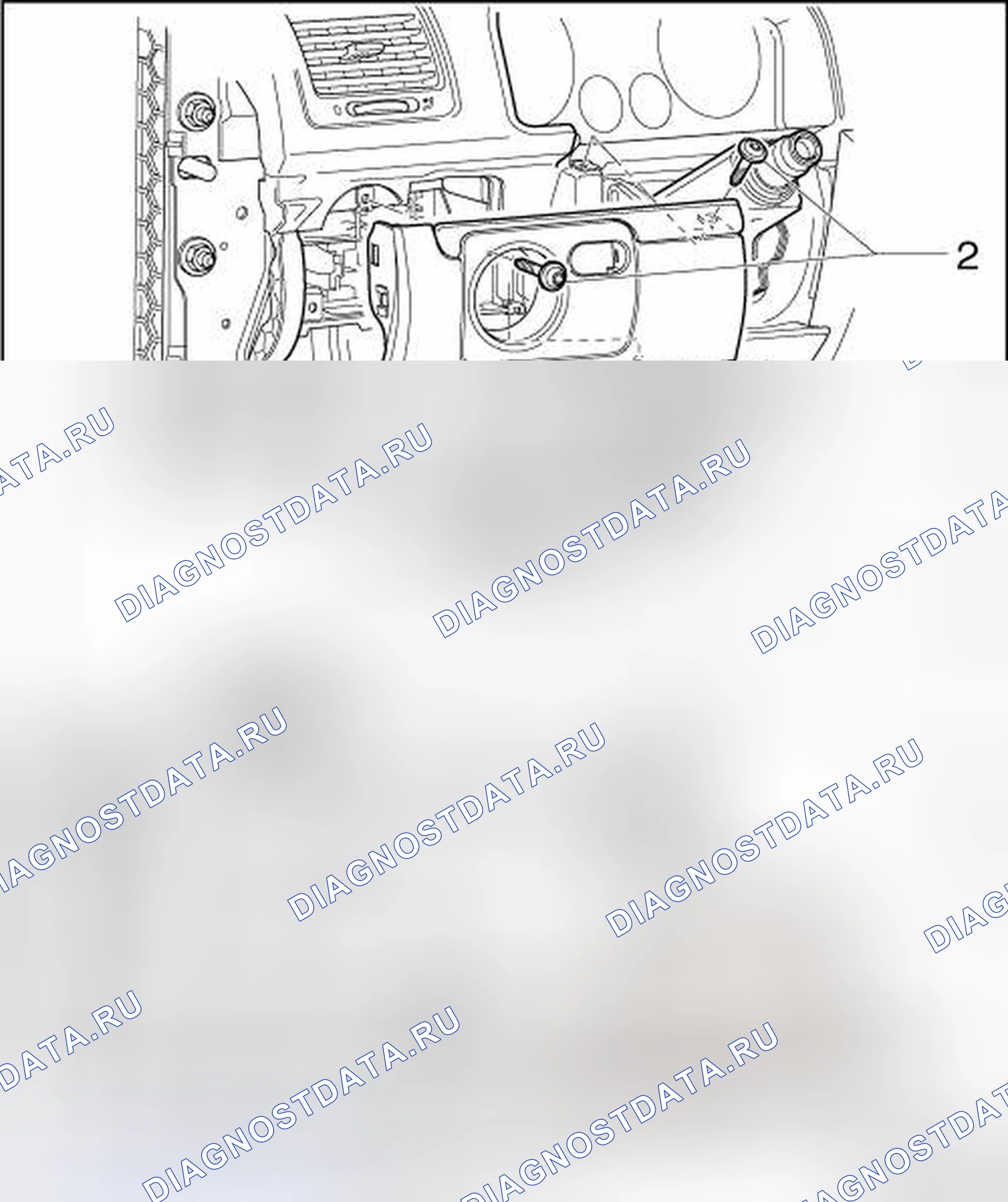 Рис. 45: облицовка ЛЕВОГО БОРТА СО СТОРОНЫ ВОДИТЕЛЯ. Volkswagen Golf Mk6