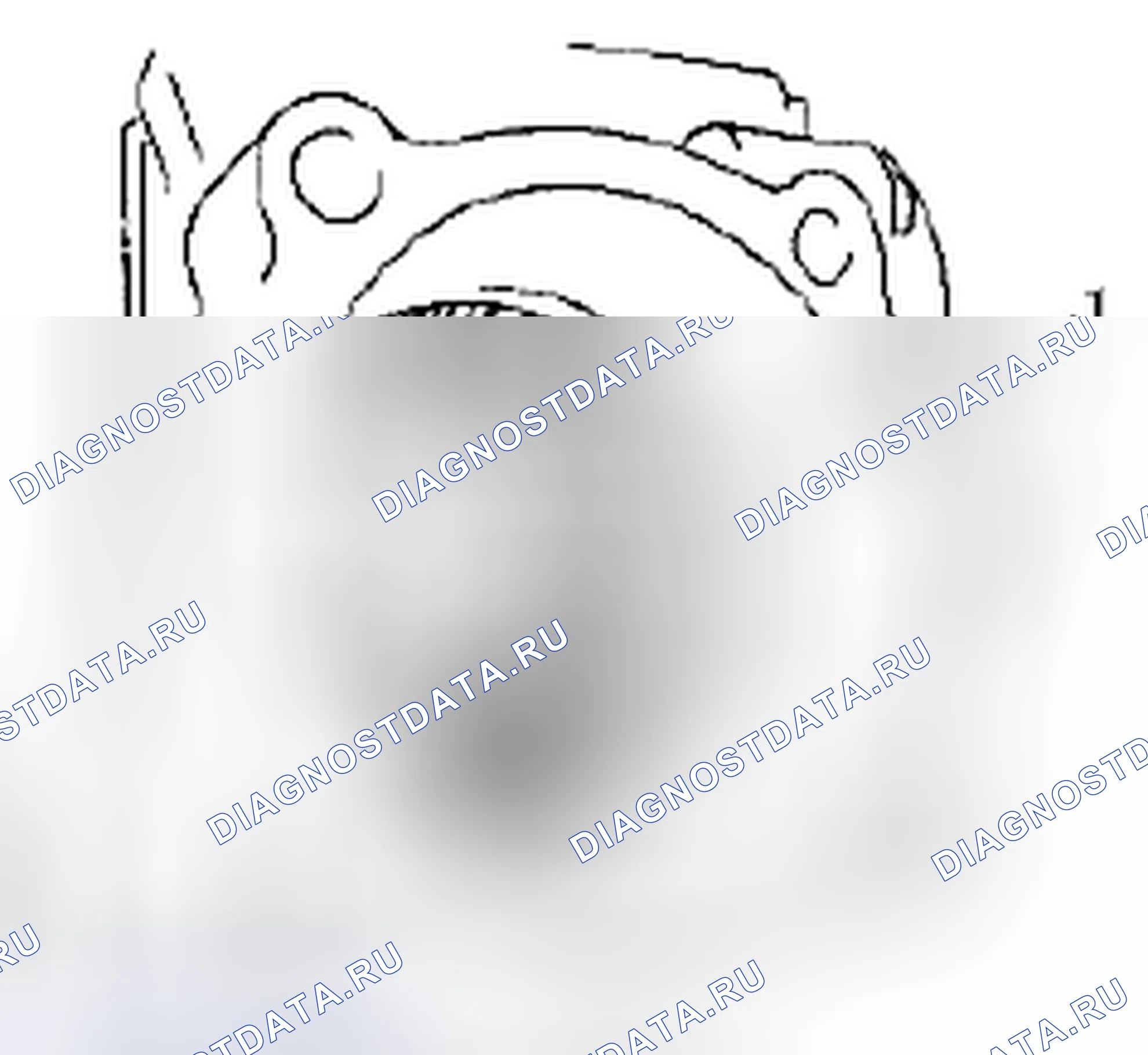 Рис. 6: Контроль контакта зуба конического зубчатого колеса. Suzuki SX4 I