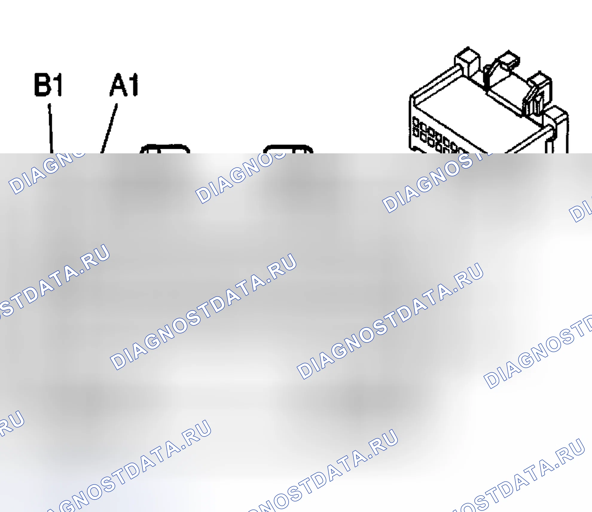 Рис. 15: ТЕСТ B: ФУНКЦИЯ СИДЕНЬЯ С ПАМЯТЬЮ НЕ РАБОТАЕТ. Pontiac Montana I