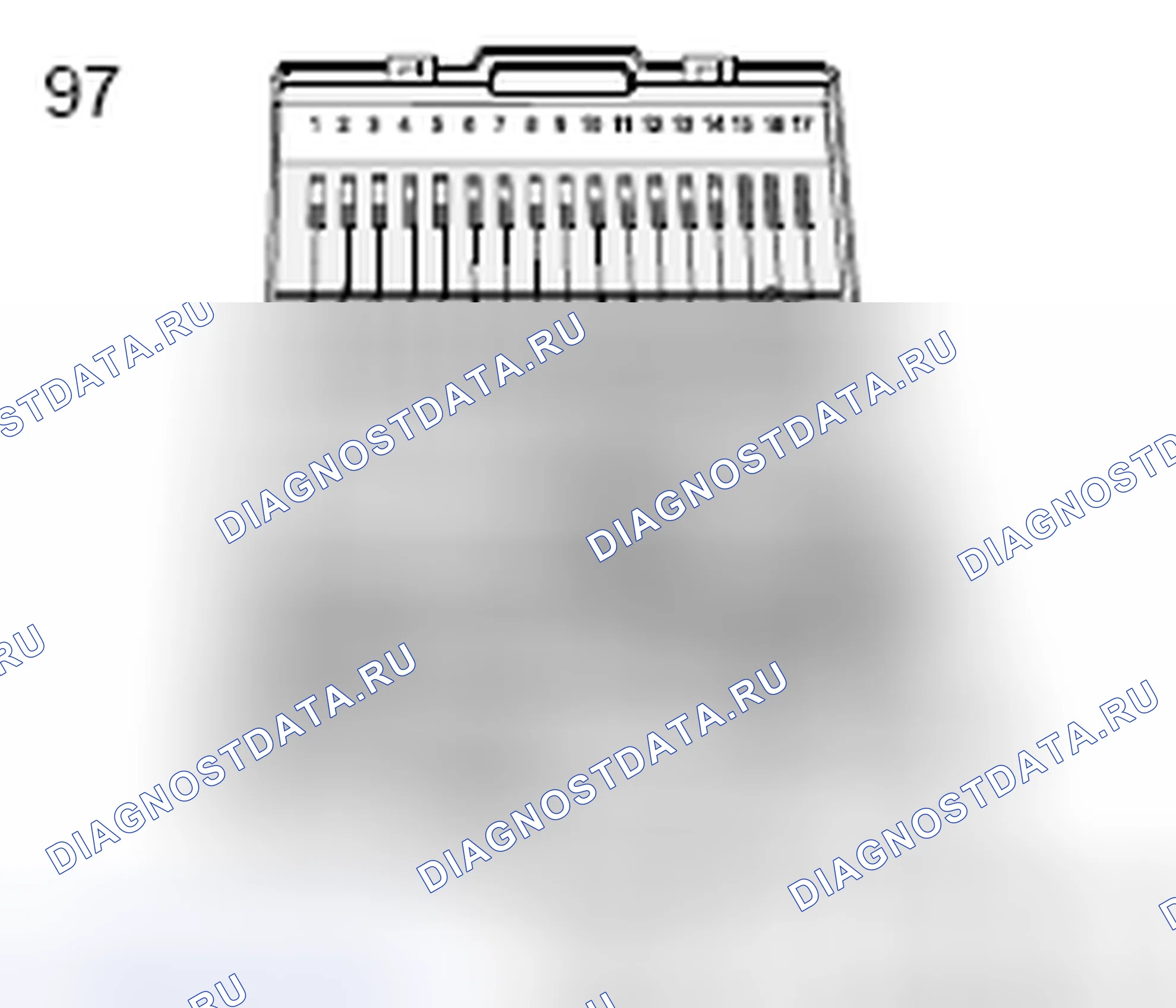 Рис. 32: Набор измерительных инструментов № 9684. Kia Optima IV рестайлинг