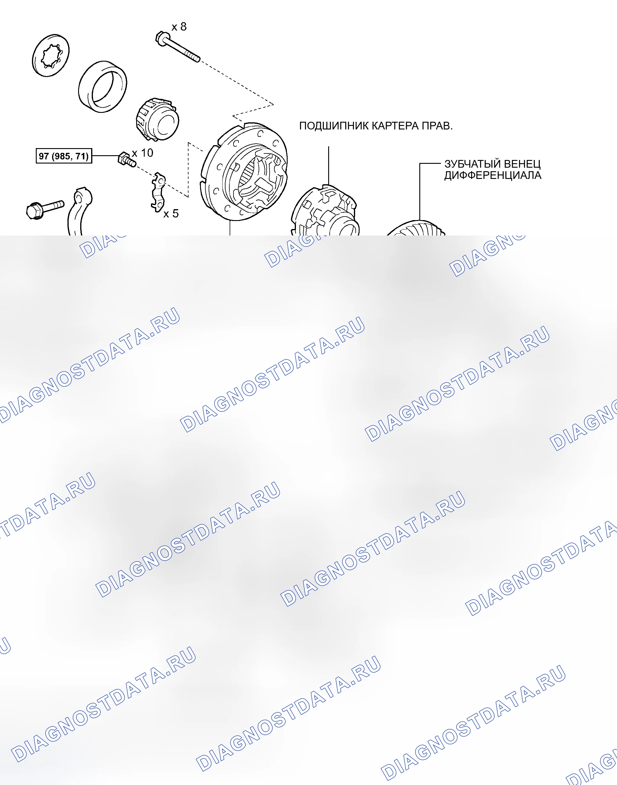 Рис. 19. Toyota Land Cruiser 100 рестайлинг 2