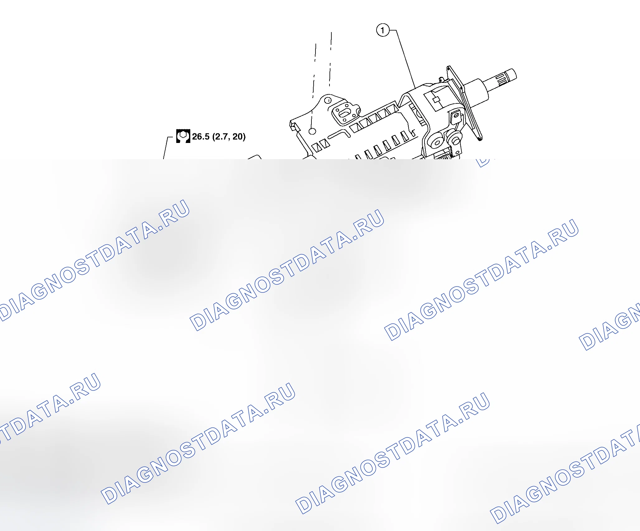 Рис. 17: Разборка и сборка. Honda Jazz AA I