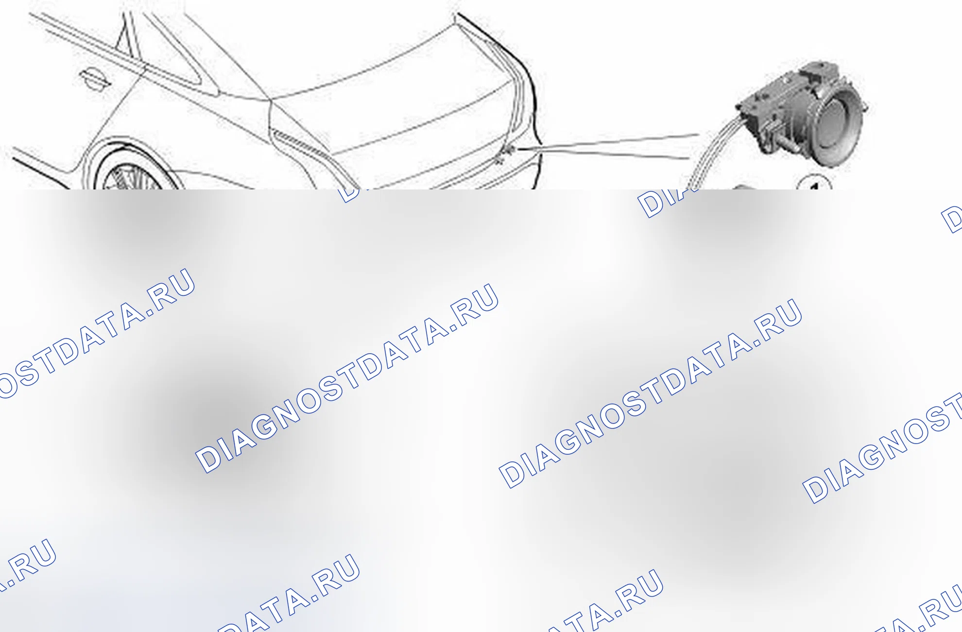Рис. 69: Крышка багажного отделения. Jaguar XJ X351