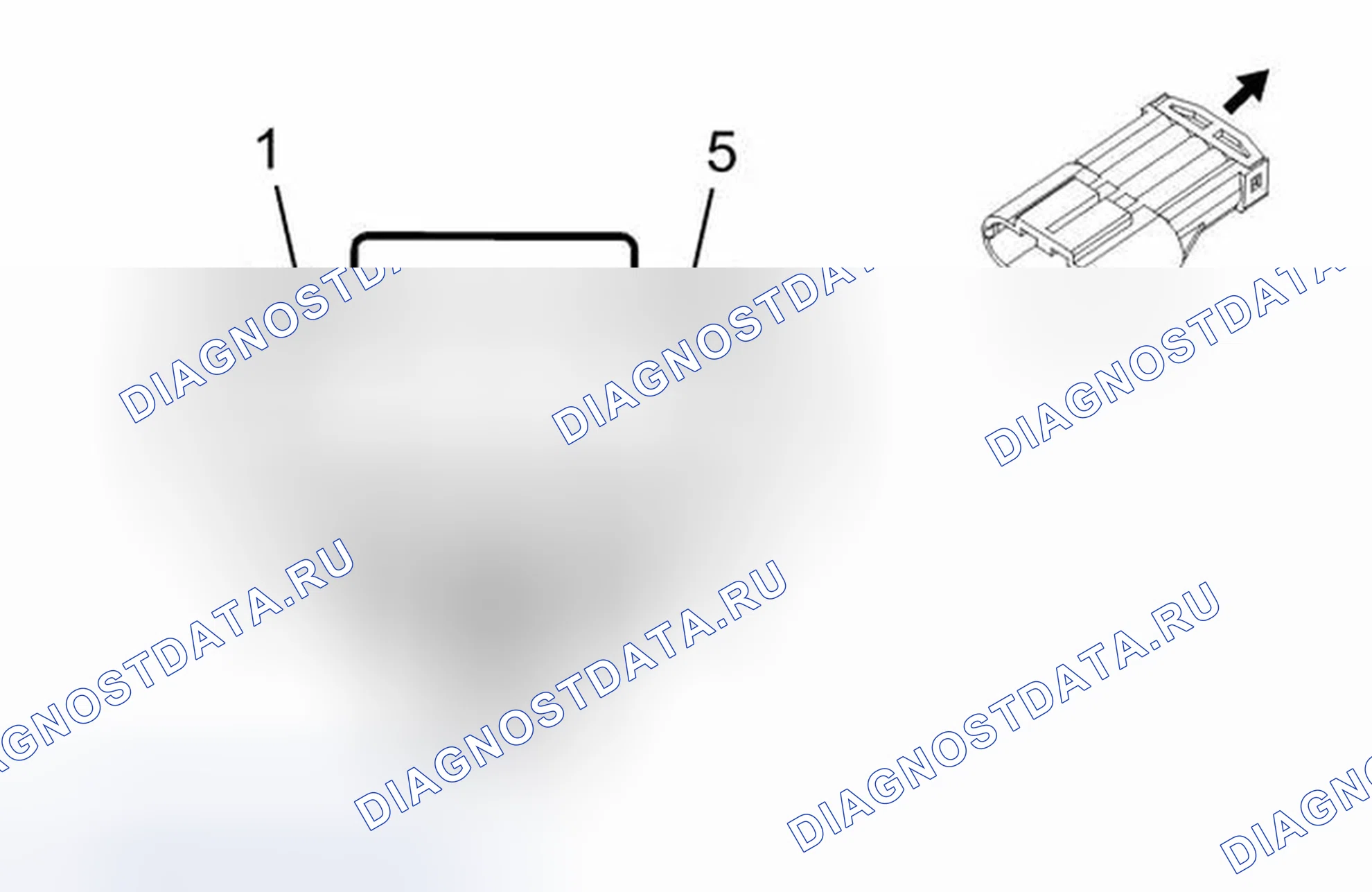 Рис. 335: A24D Дверная ручка в сборе - внешний вид водителя (ATH). Cadillac ATS I