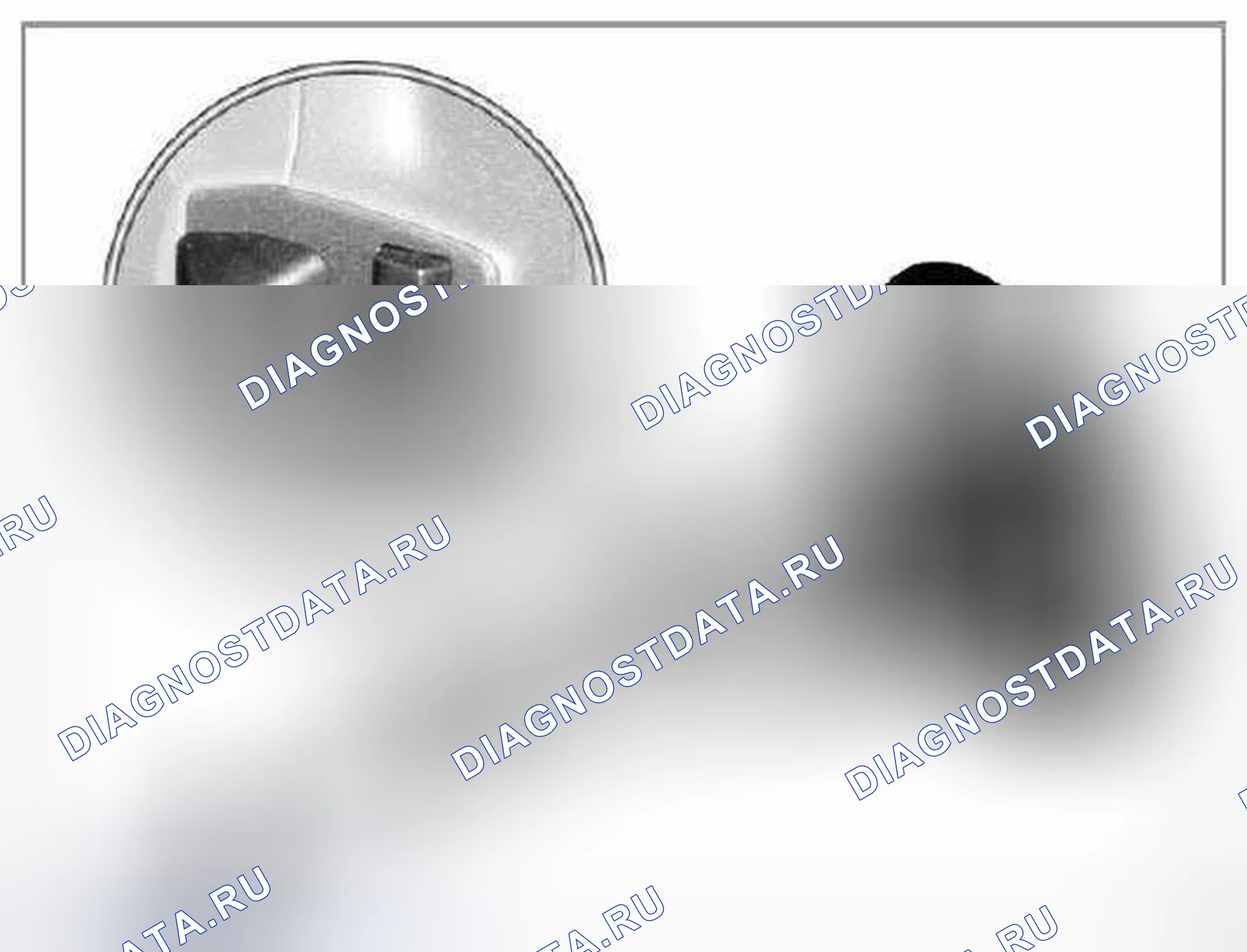 Рис. 106: Полностью электрическая регулировка рулевой колонки E60, E61, E63, E64. BMW M6 E63/E64