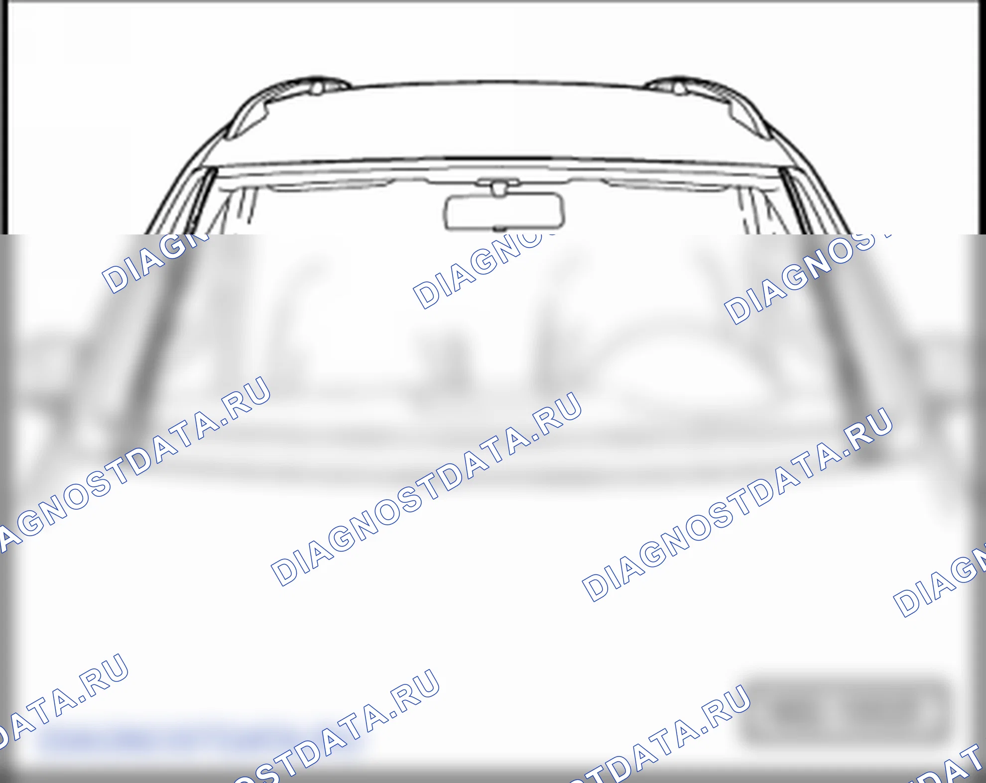 Очиститель ветрового стекла (очиститель с противоходом). Volkswagen Touran I