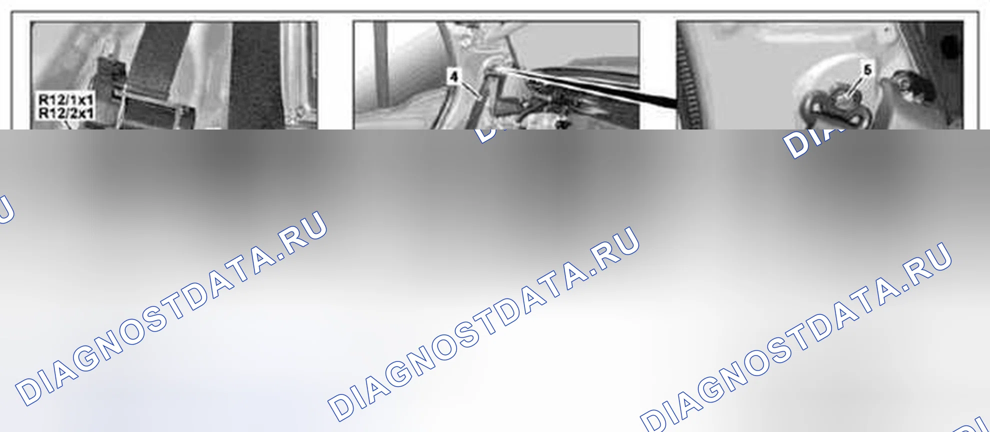 Рис. 57: Снять / установить ремень безопасности с аварийным натяжным втягивающим устройством - AR91.40-P-0630MCU. Kia Soul I