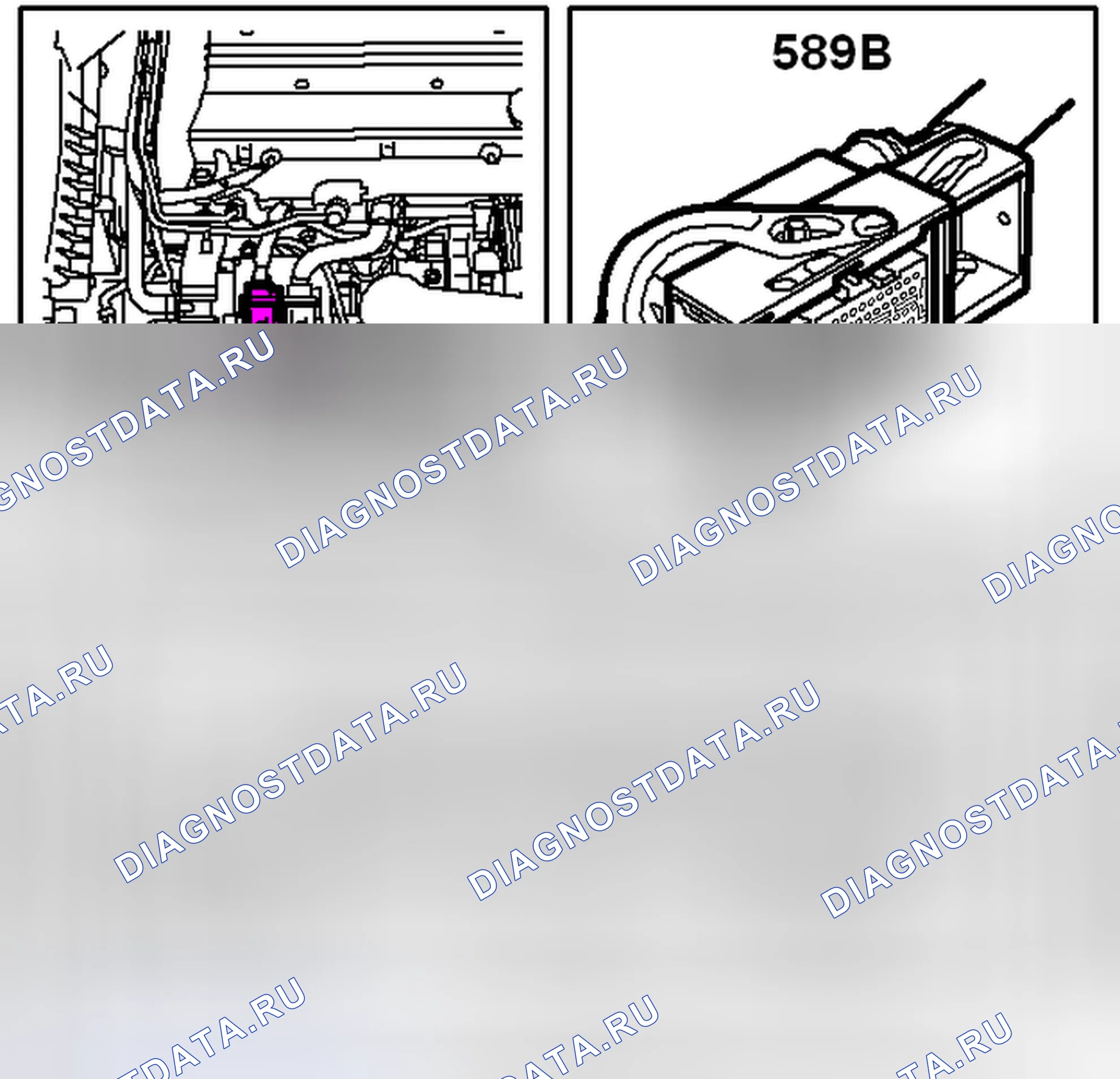 Рис. 79: Модуль управления, Trionic, B207, переключатель B (xtigx1) 589B. Kia Optima II