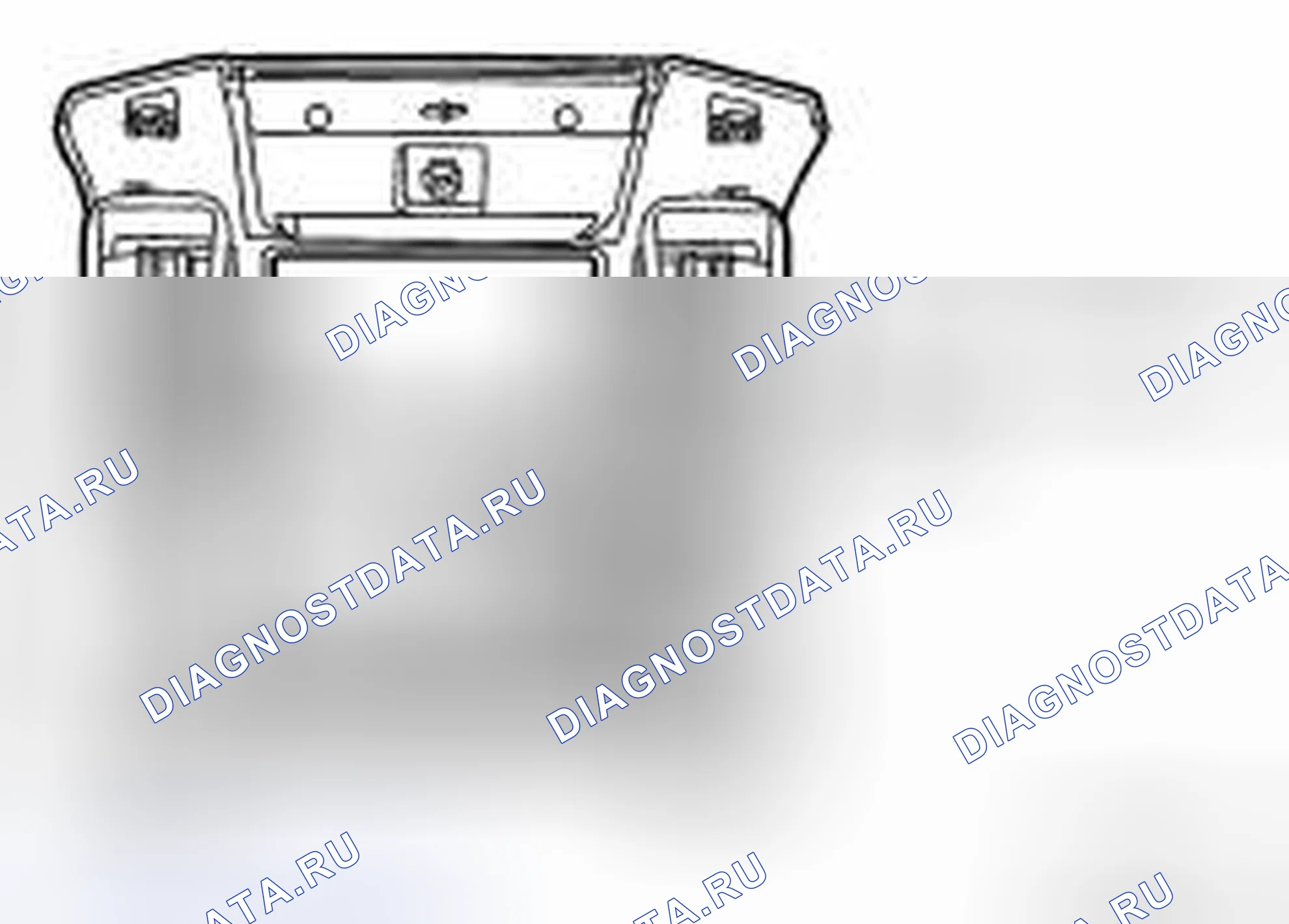 Рис. 107: Идентификация переднего воздухораспределителя. Nissan Frontier D40