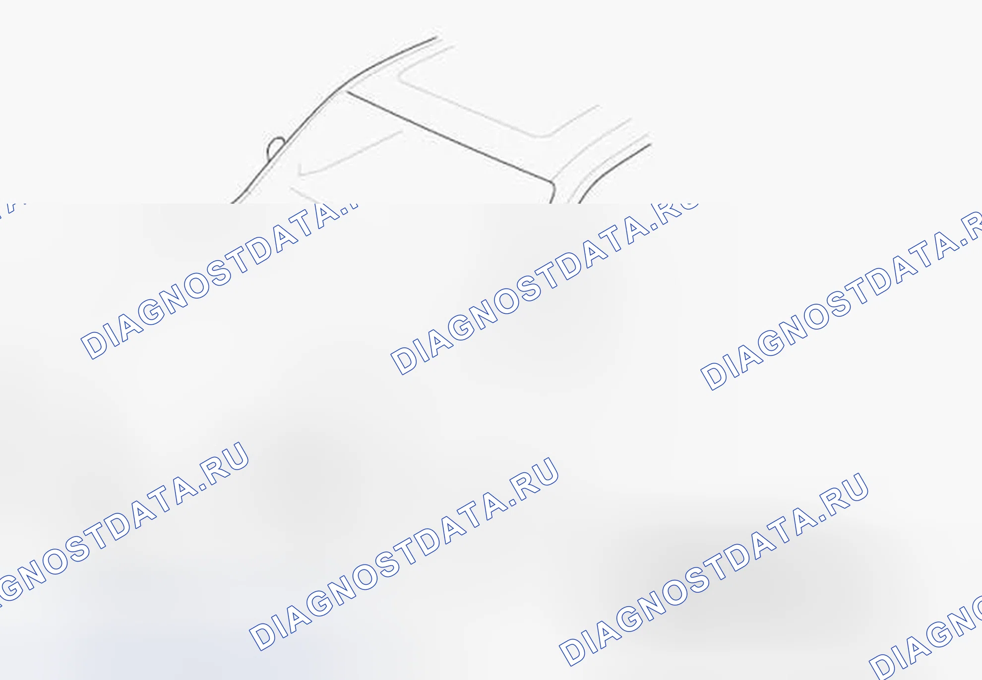 Рис. 1: Указатель расположения компонентов. Honda Ridgeline I рестайлинг