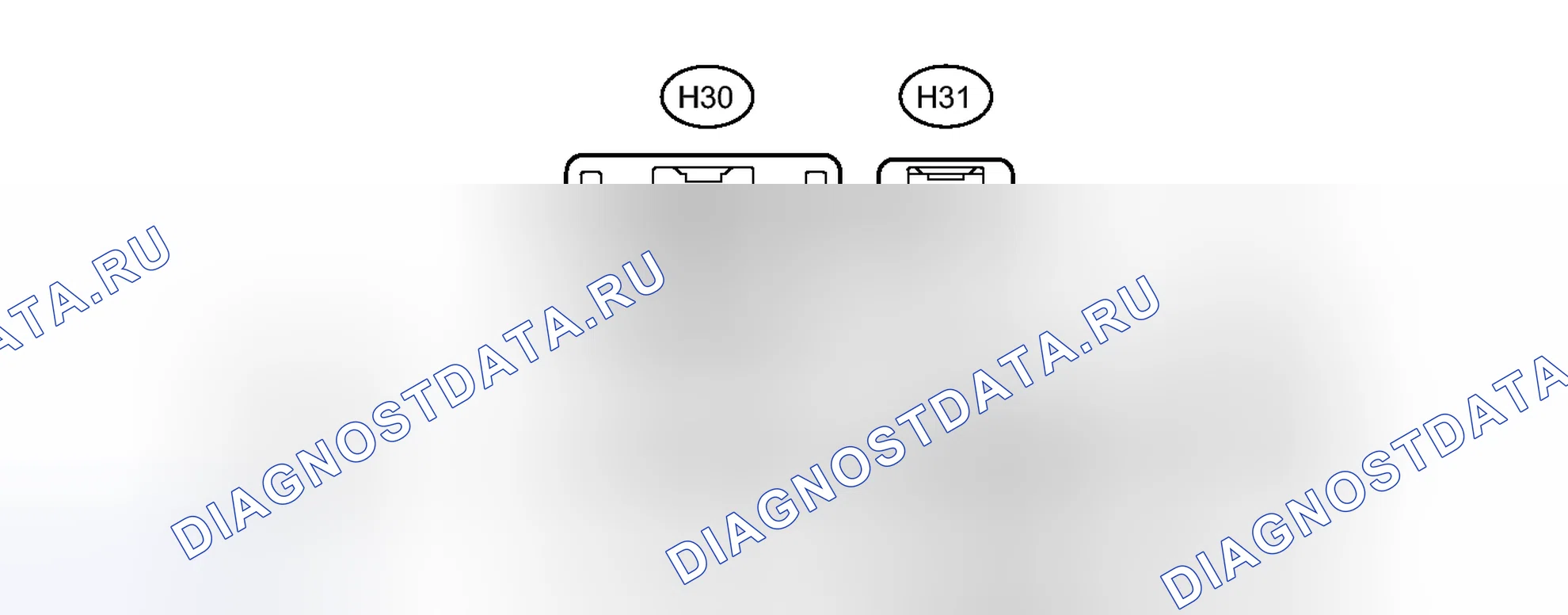 Рис. 261: КЛЕММЫ ЭБУ. Honda Accord VII