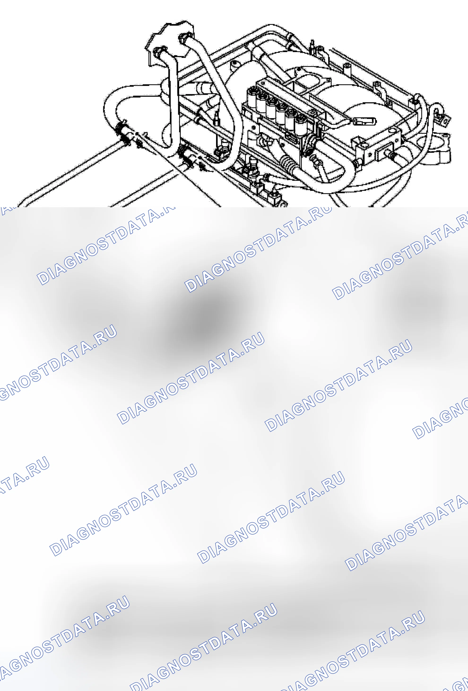 Рис. 2: Система охлаждения - двухтопливный природный газ. Ford Econoline E250 