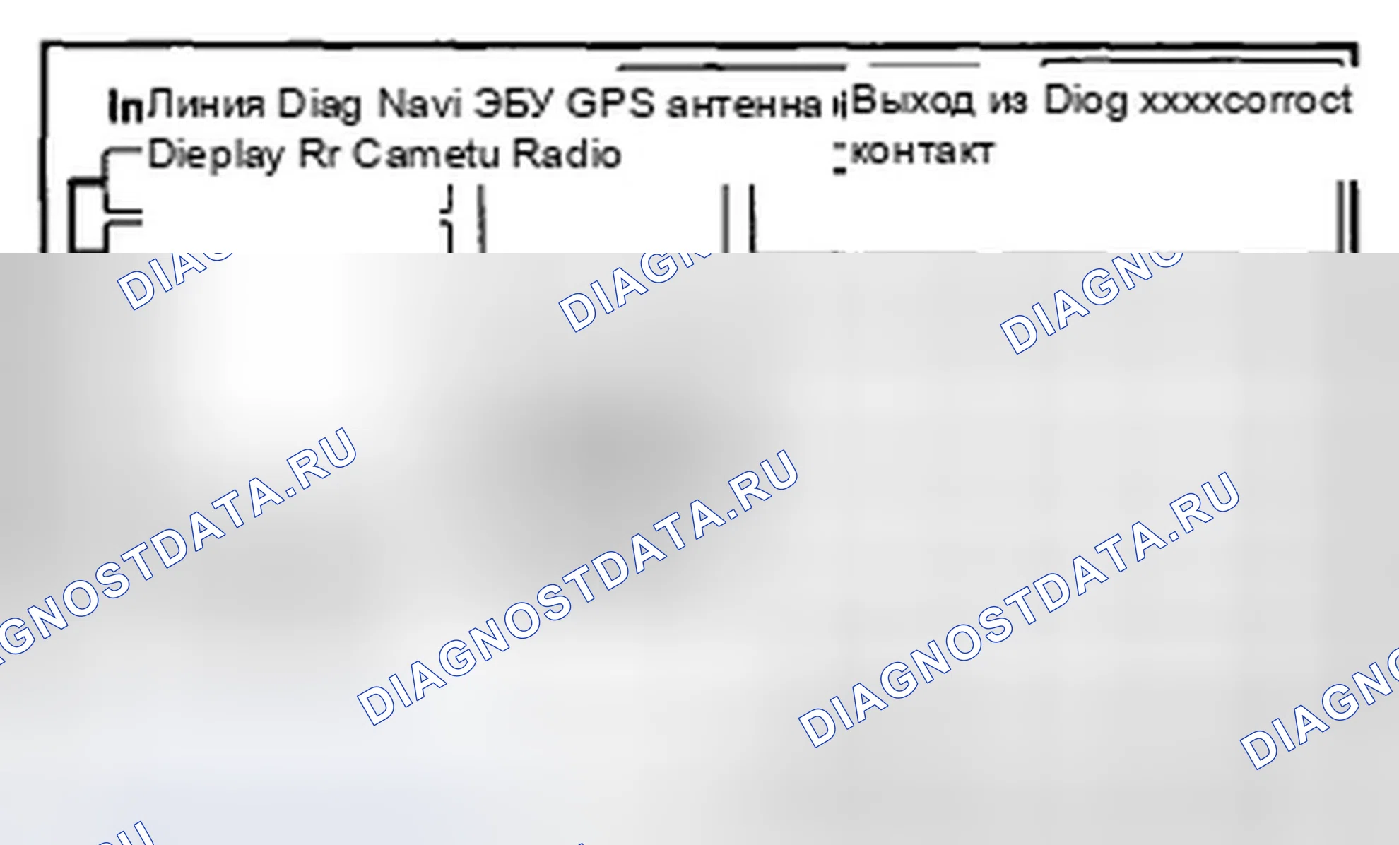Рис. 118: Экран заводской диагностики In Line Diag. Honda Civic VIII рестайлинг