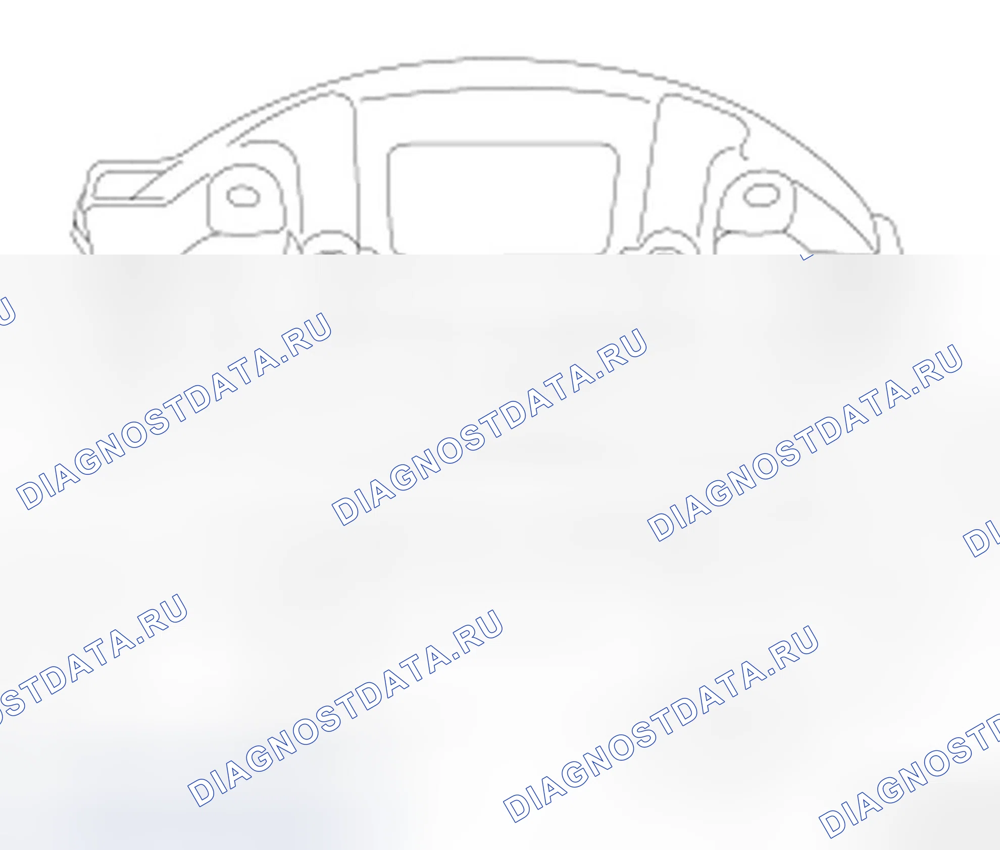 Рис. 575: БЛОК ЦИЛИНДРОВ И РАМА ЛЕСТНИЦЫ. Dodge Caliber I
