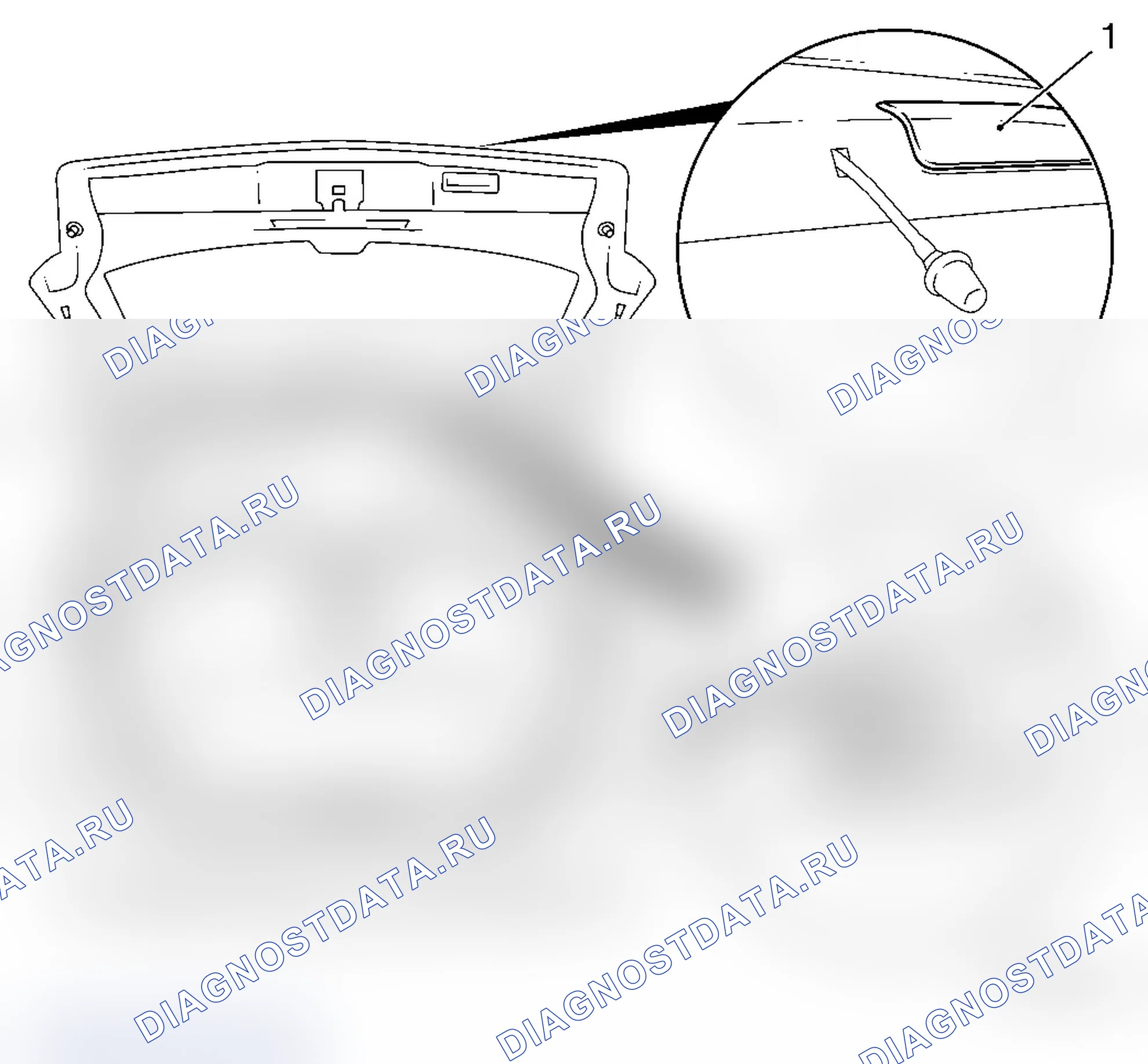 Демонтаж и установка задней откидной двери. Opel Zafira B
