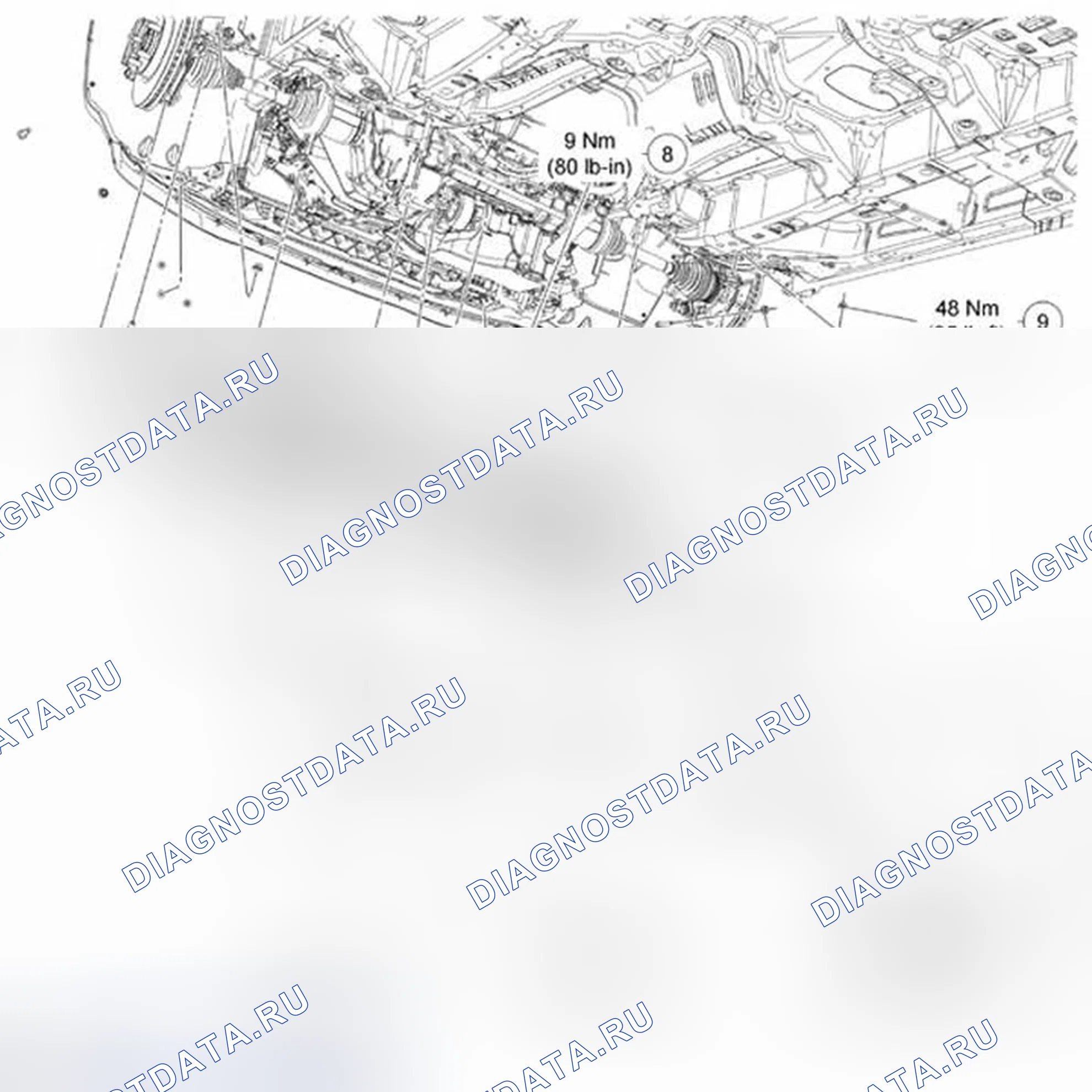 Рис. 22: Демонтаж. Ford Edge I рестайлинг