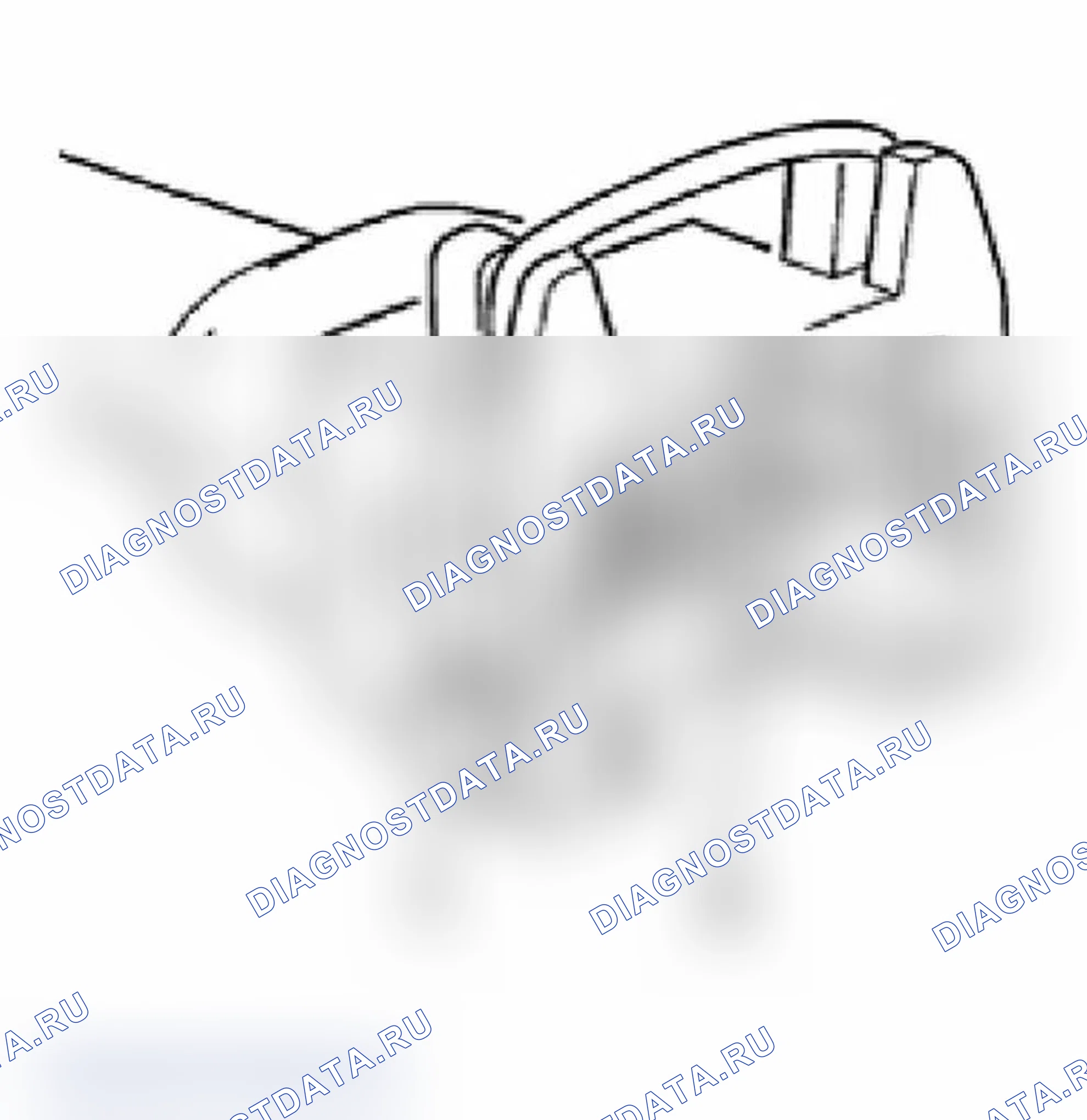 Рис. 8: Включение заземления (масса). Audi A4 B7