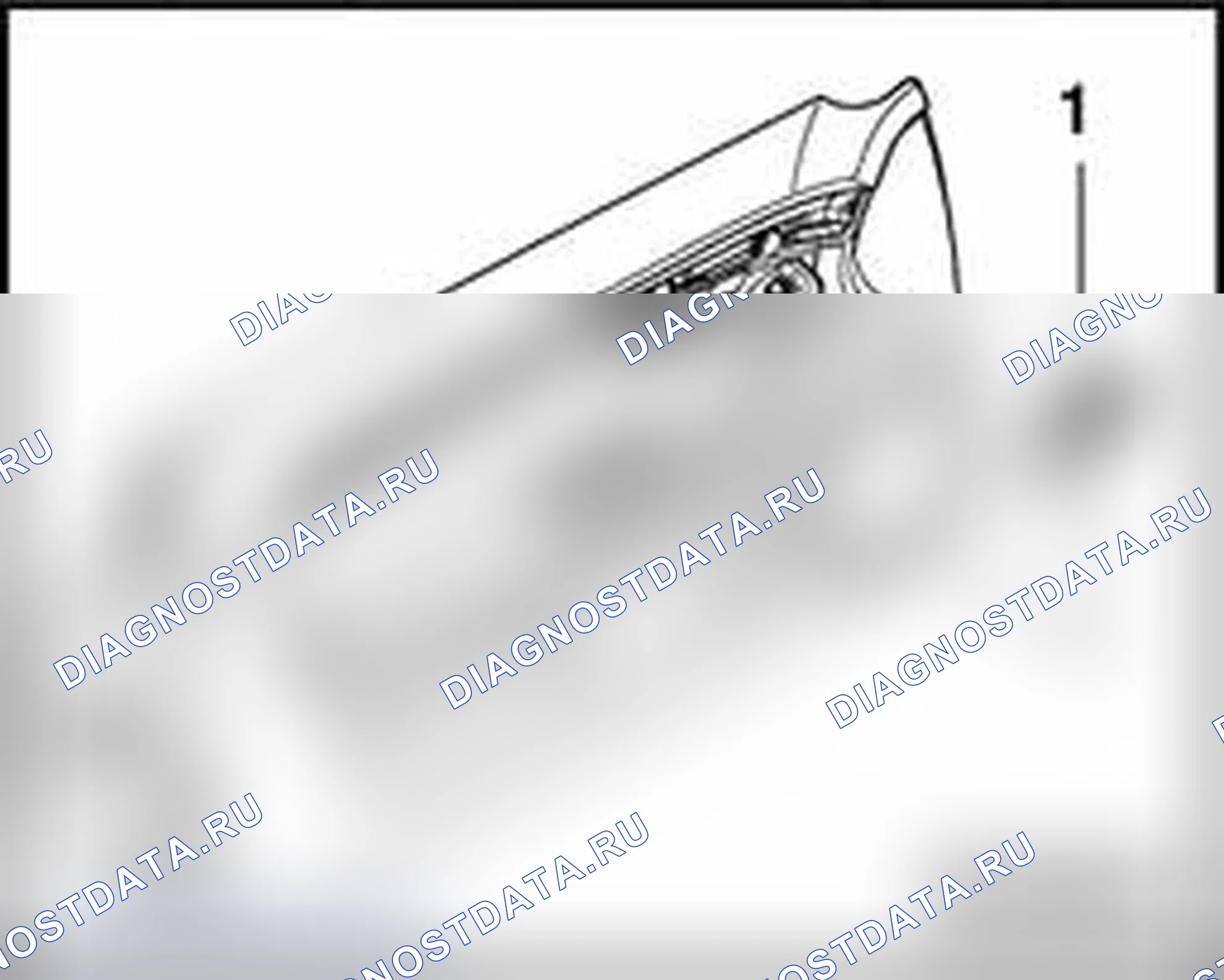 Рис. 96: Панель переключения для гнезда памяти, снятие и установка. Audi S4 B7