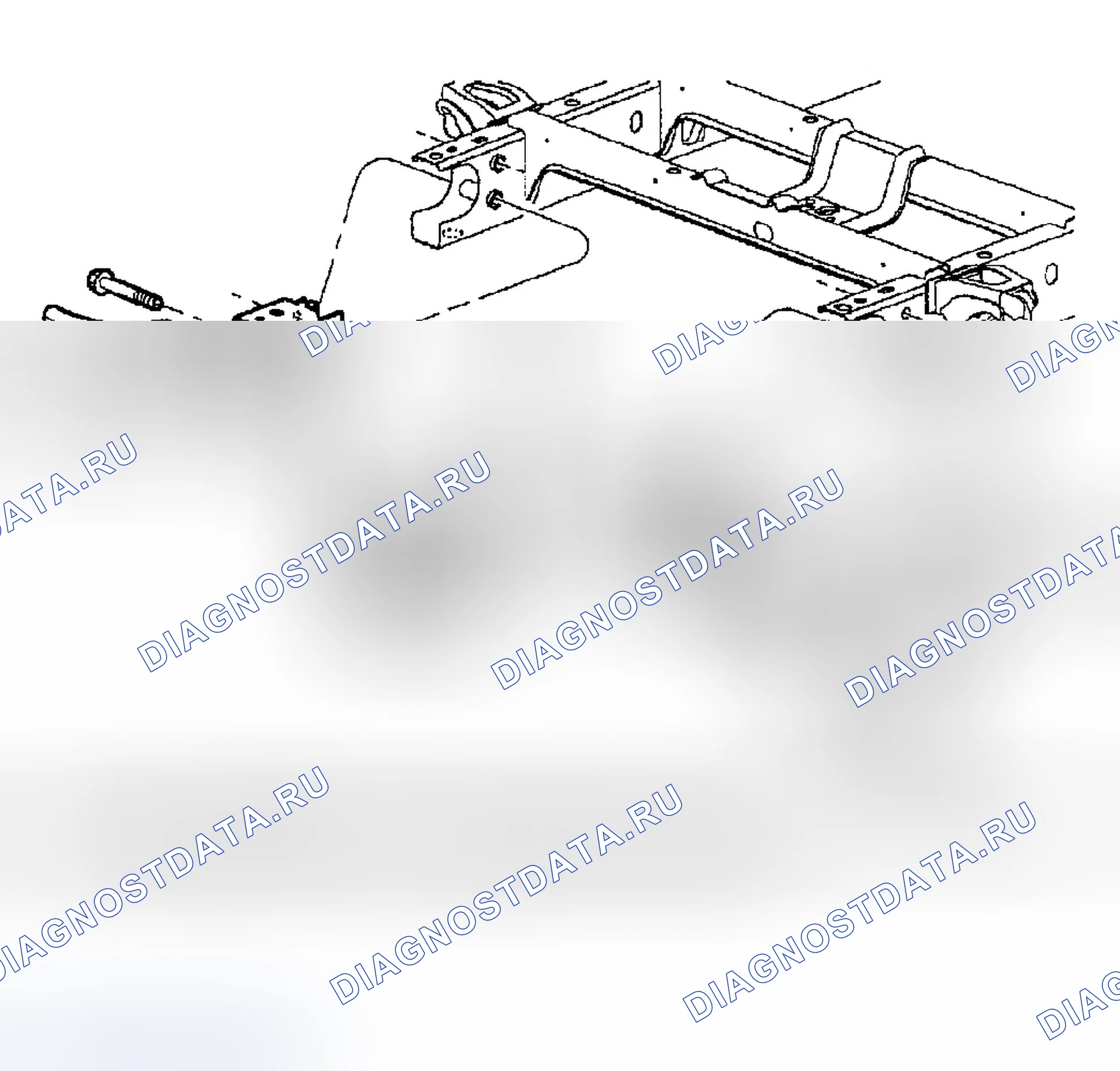 Рис. 4: ДЕМОНТАЖ. Dodge Pickup R1500 