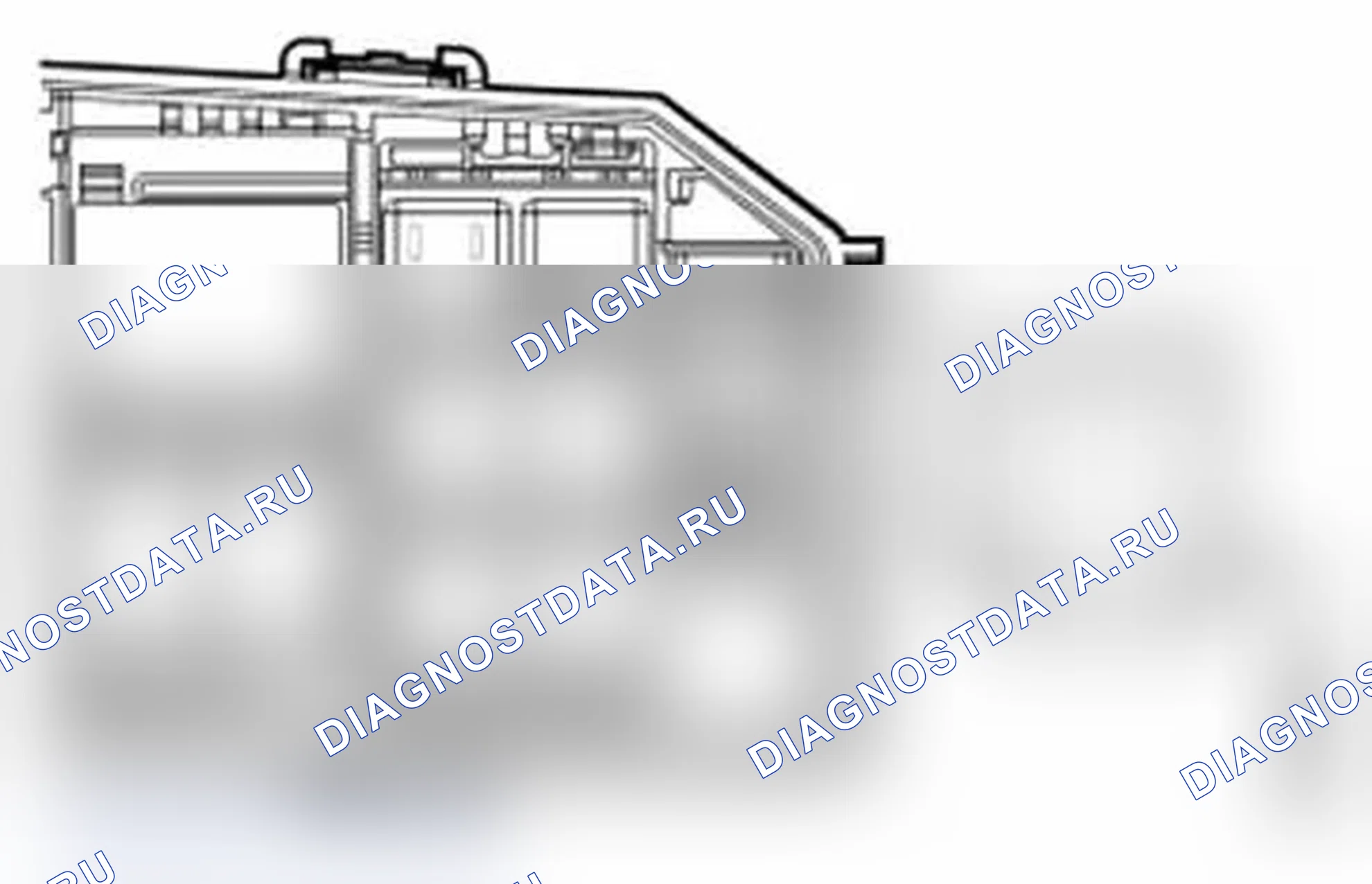 Рис. 73: ТОЧЕЧНОЕ ИСПЫТАНИЕ X: ОБЕ РЕВЕРСИВНЫЕ ЛАМПЫ НЕ РАБОТАЮТ. Ford Transit Connect I рестайлинг