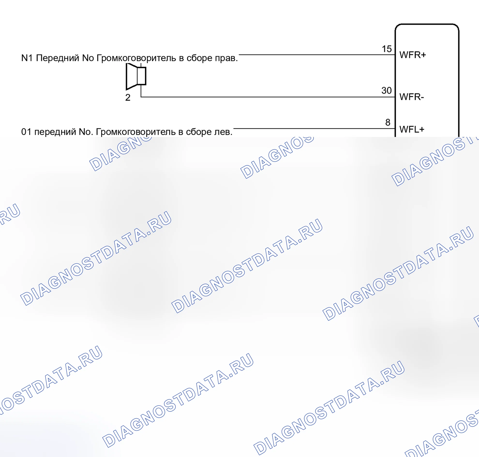 Рис. 246: электросхема. Toyota Prius III рестайлинг