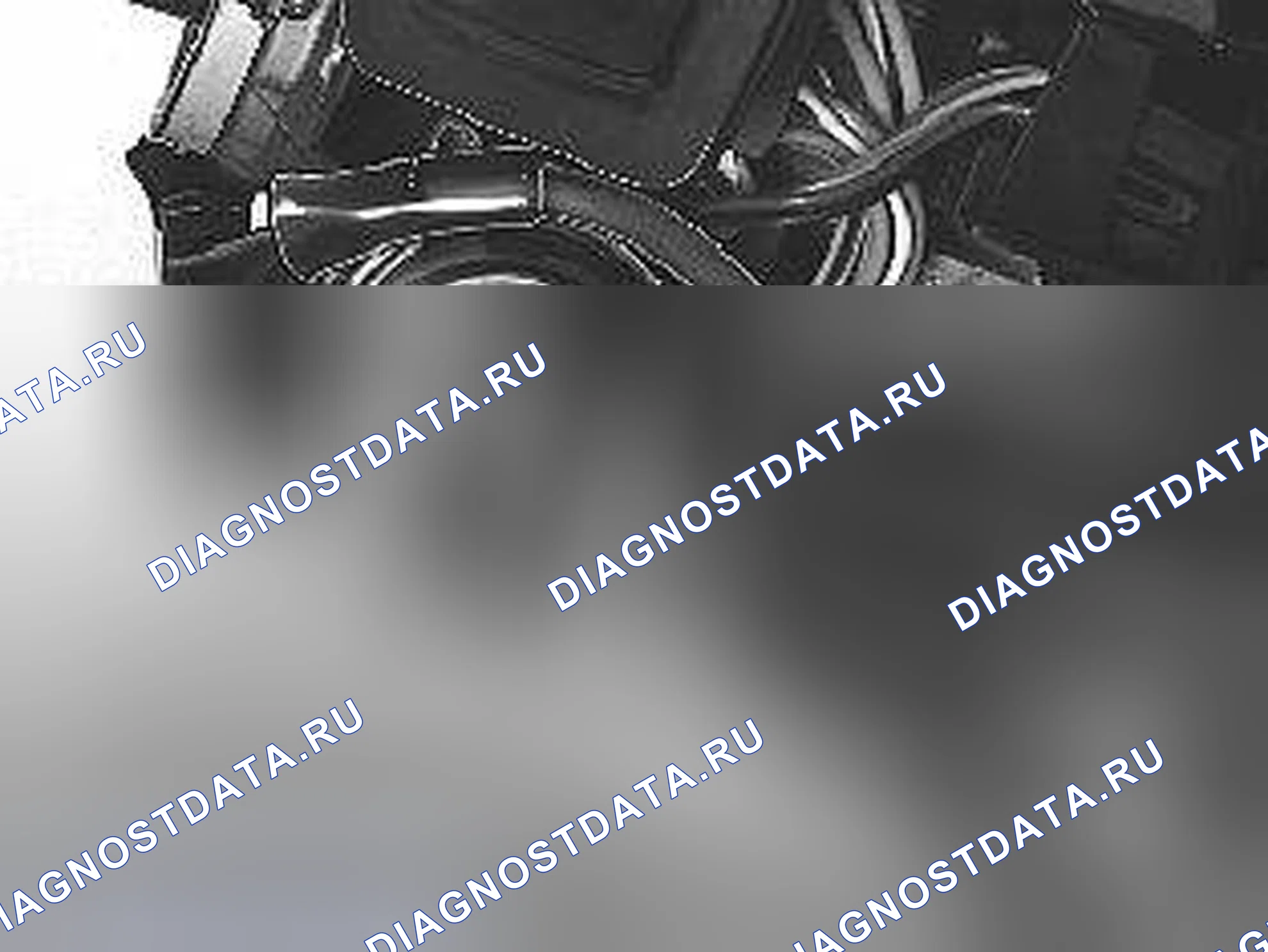 Рис. 59: Отсоединить трос замка ключа (некоторые варианты). Volvo C70 I