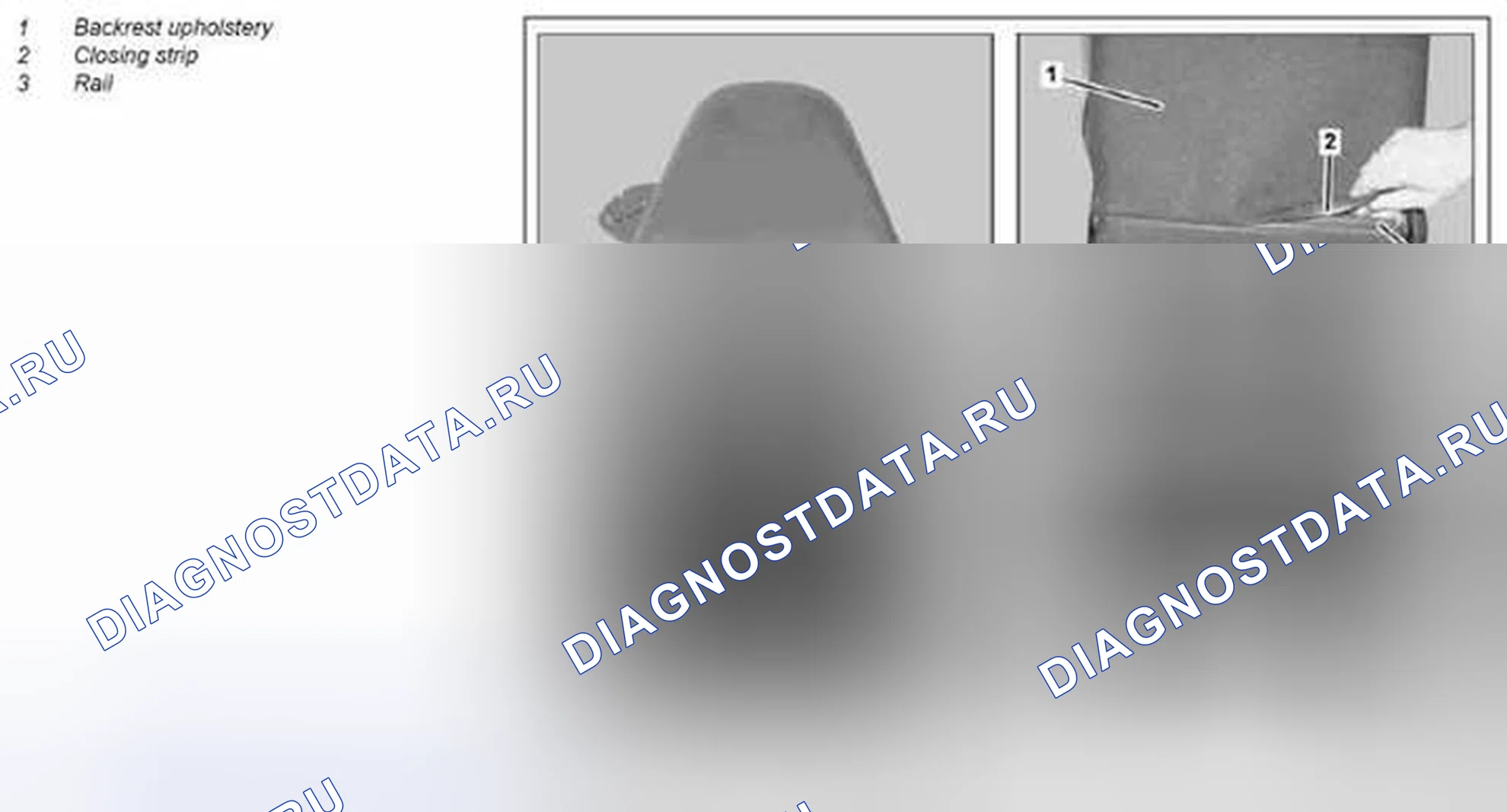 Рис. 68: Снять / установить блок боковых балок передних сидений - AR91,60-P-0695MCU. Kia Soul I