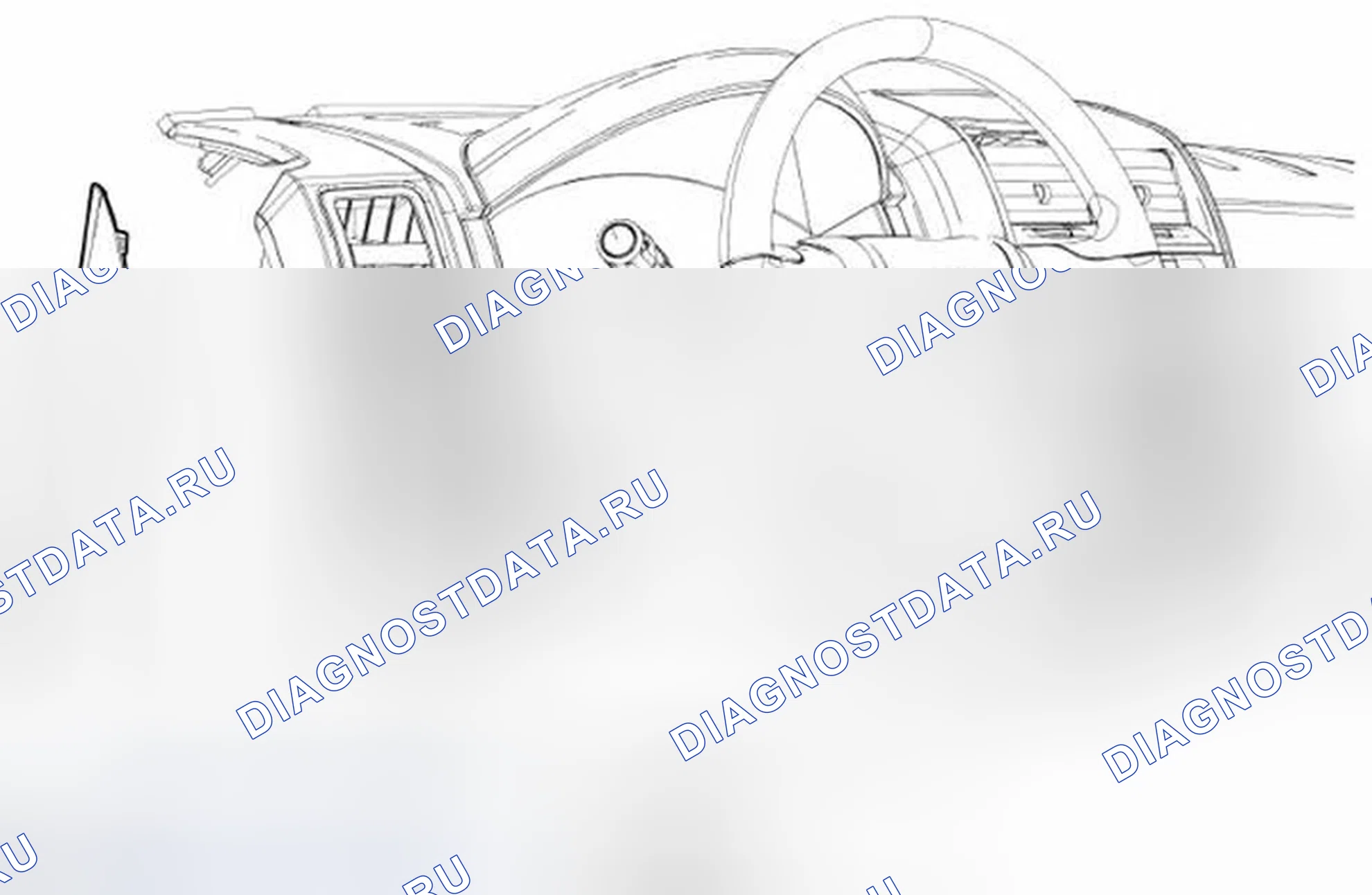 Рис. 33: Коммутатор центра обработки сообщений. Ford Escape II