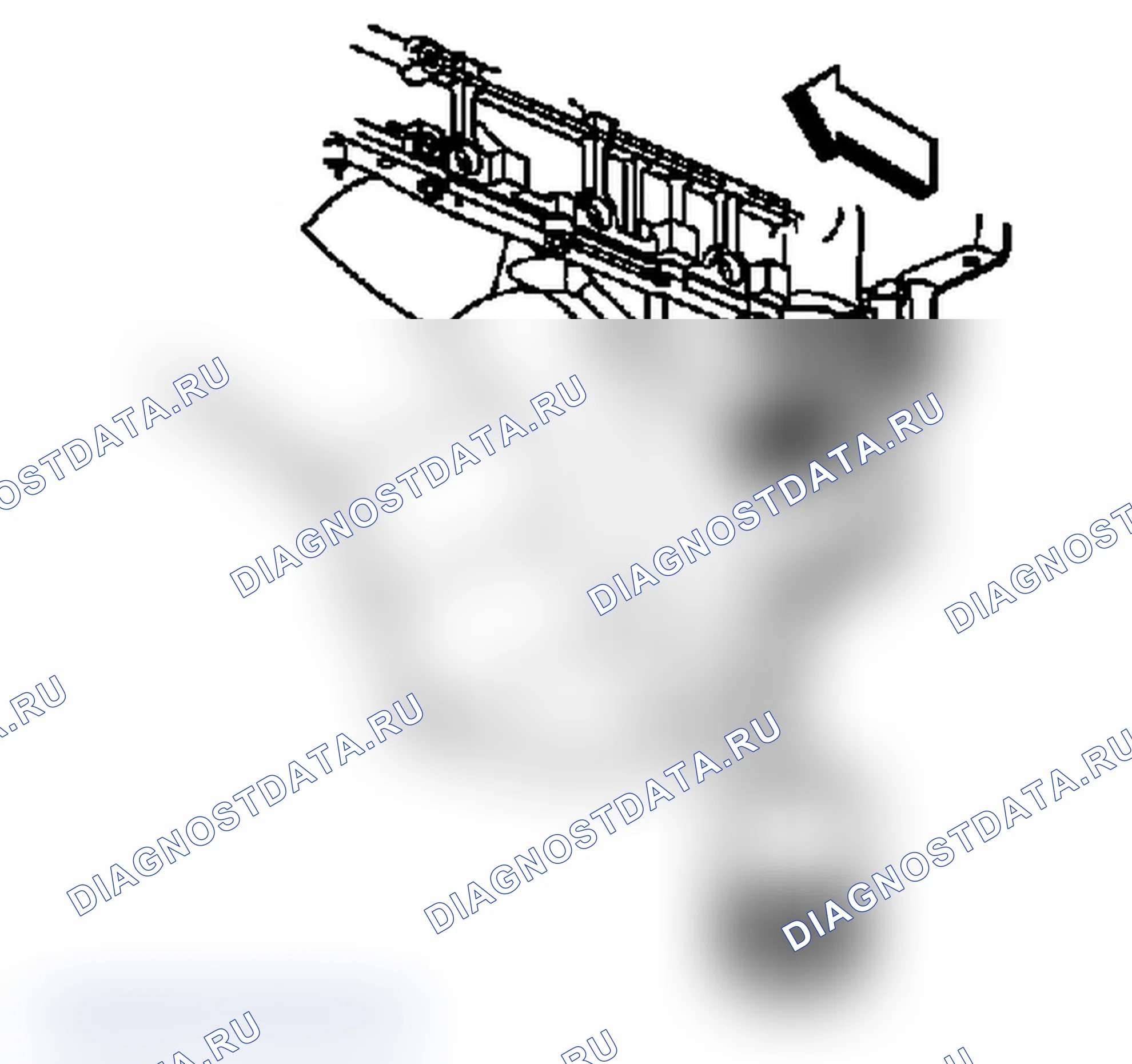 Рис. 628: Снятие масляного фильтра, адаптера и крышки поддона. Chevrolet Silverado 1500 