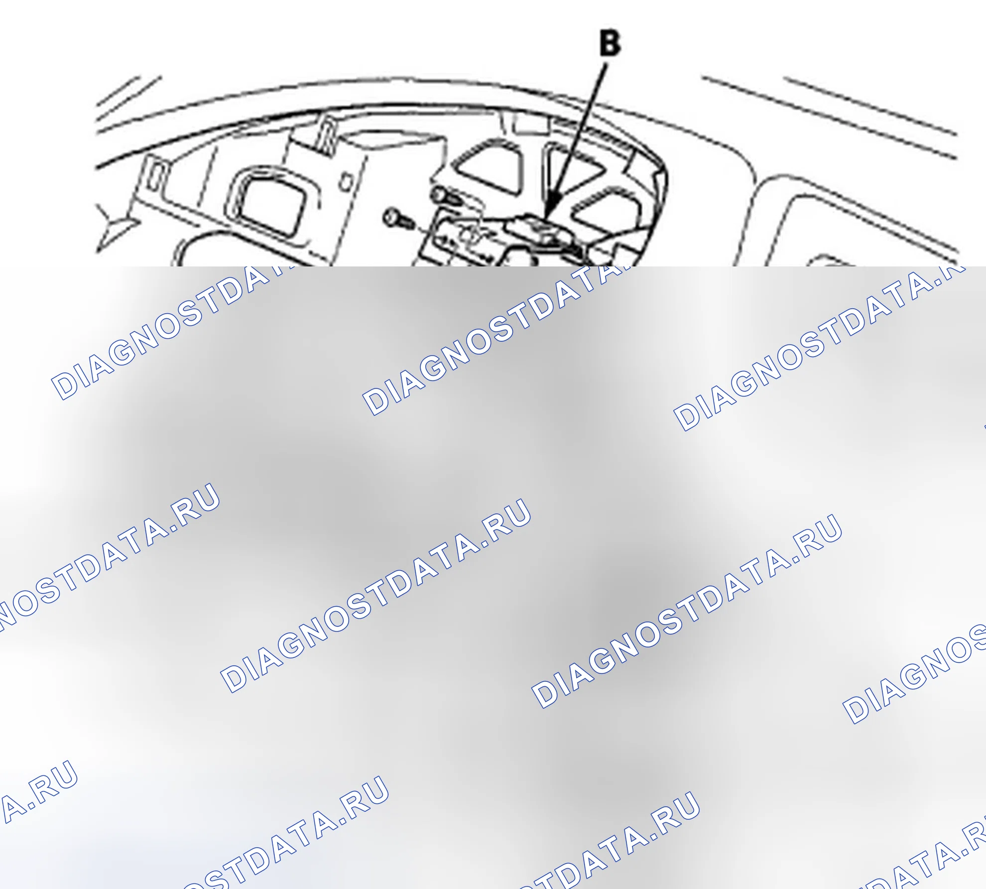 Рис. 201: Снятие / установка антенны GPS. Honda Insight ZE2