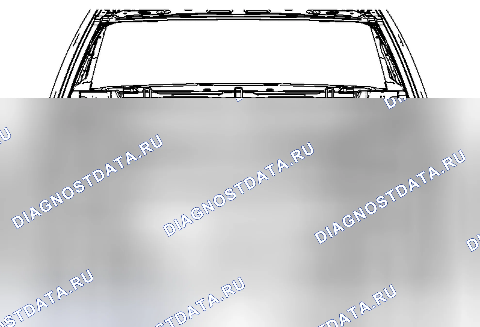 Рис. 53: Передний конец - Часть 1. Chevrolet Cruze I рестайлинг