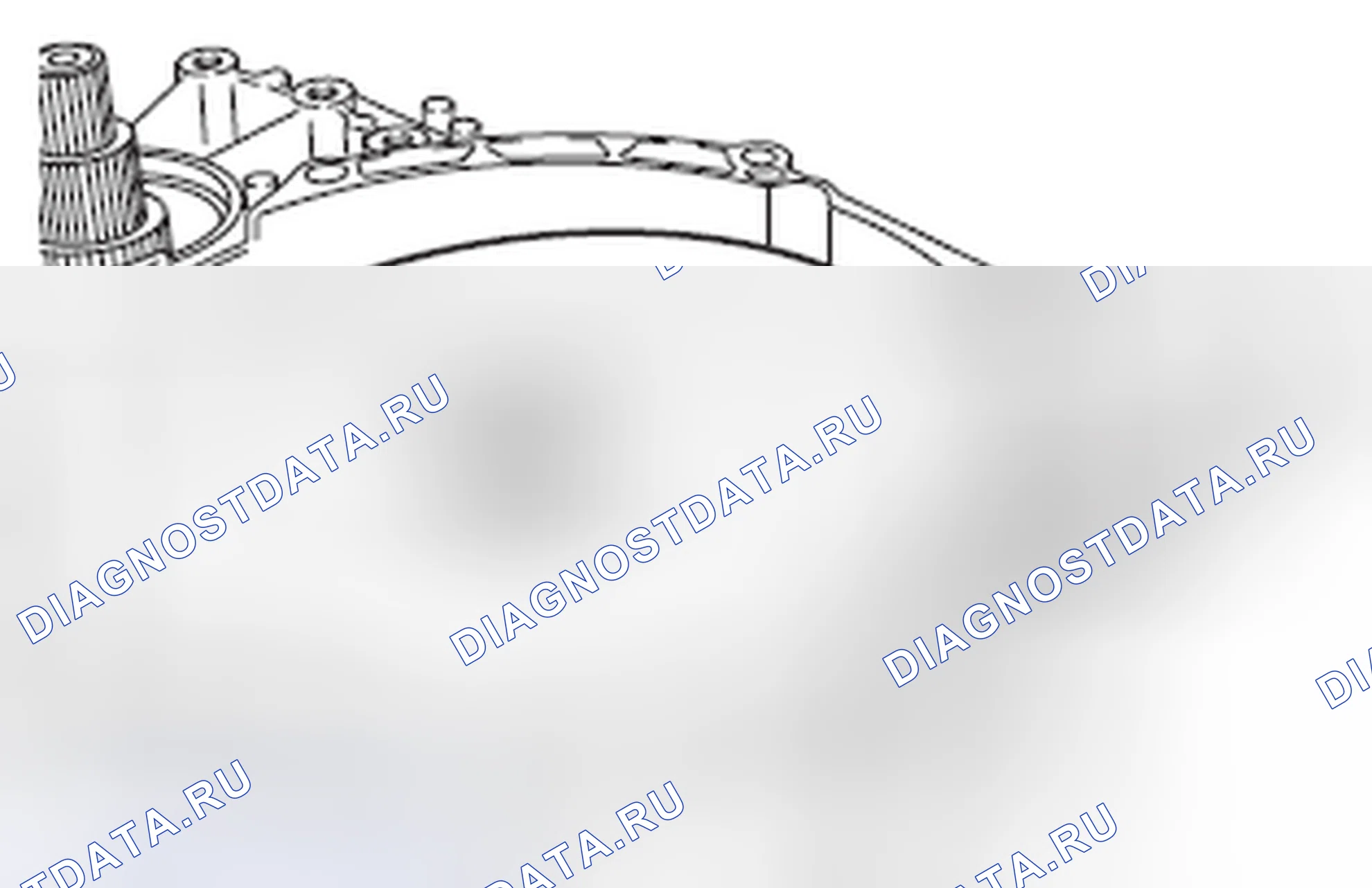 Рис. 133: < < B > > КРОНШТЕЙН УПЛОТНИТЕЛЬНОЙ КРЫШКИ И ЕЕ СНЯТИЕ. Mazda MX-5 NB
