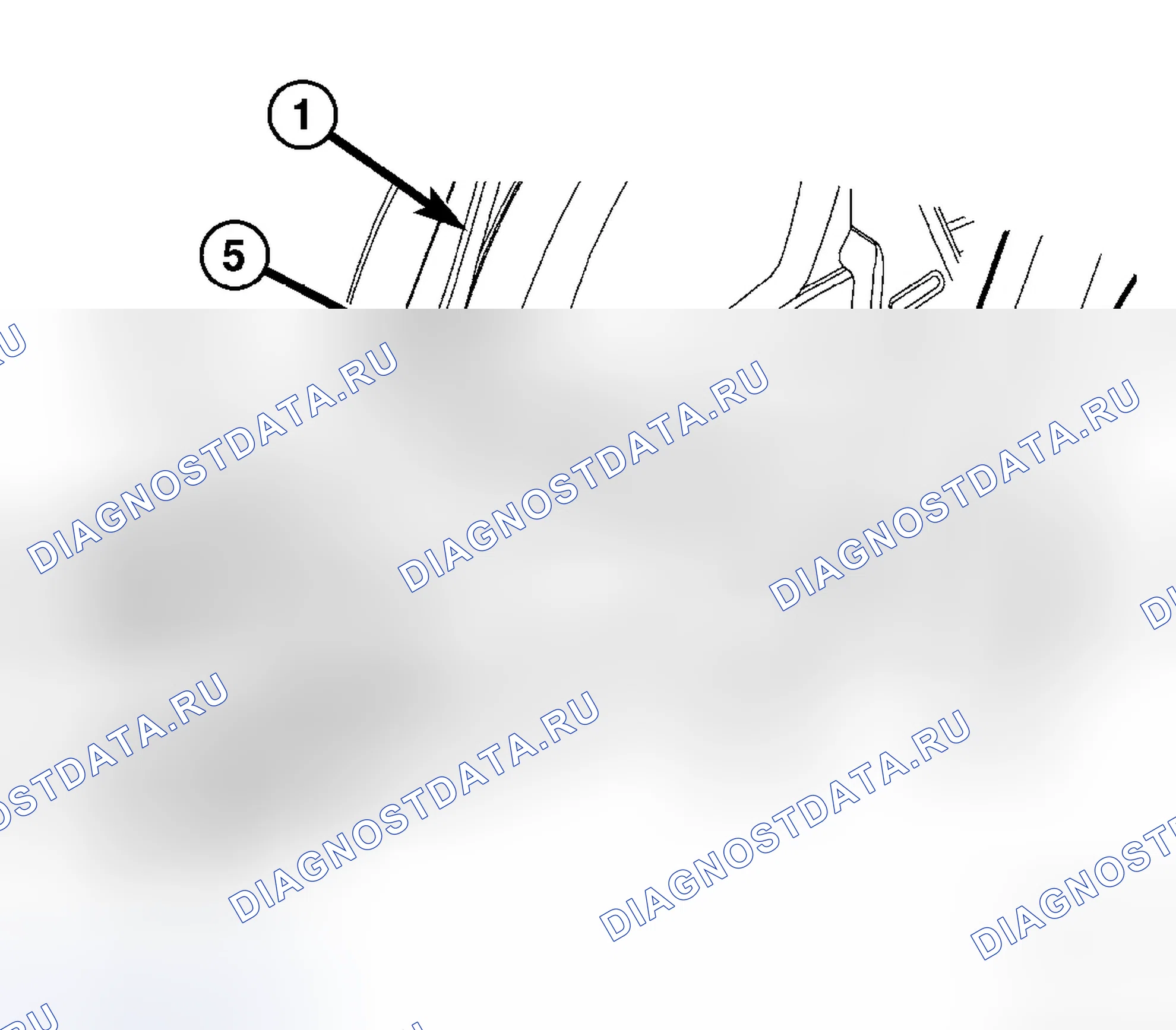 Рис. 177: ДЕМОНТАЖ. Dodge Magnum I